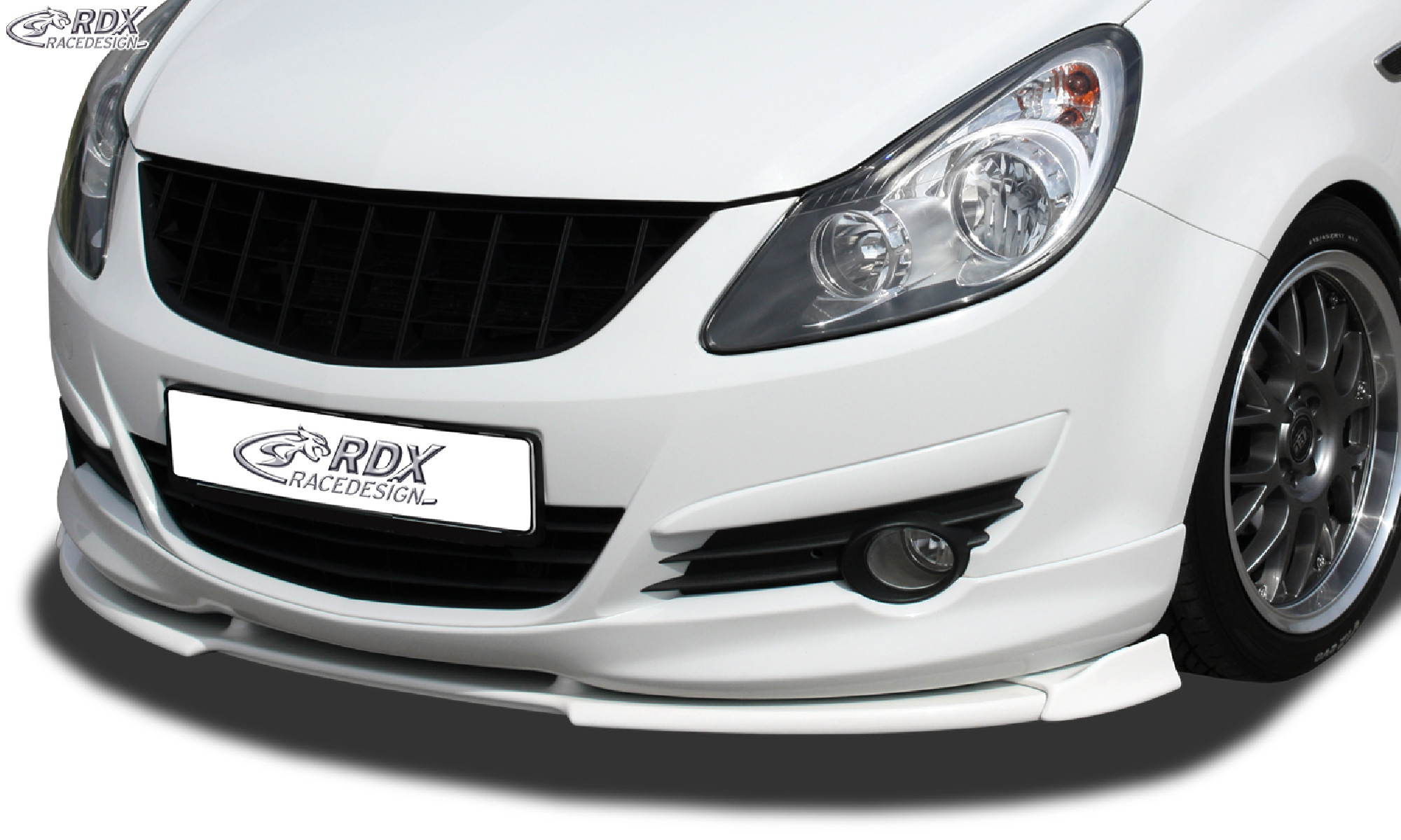 Frontspoiler geeignet für OPEL Corsa D -2010 OPC-Line Frontlippe Front Ansatz Vorne Spoilerlippe