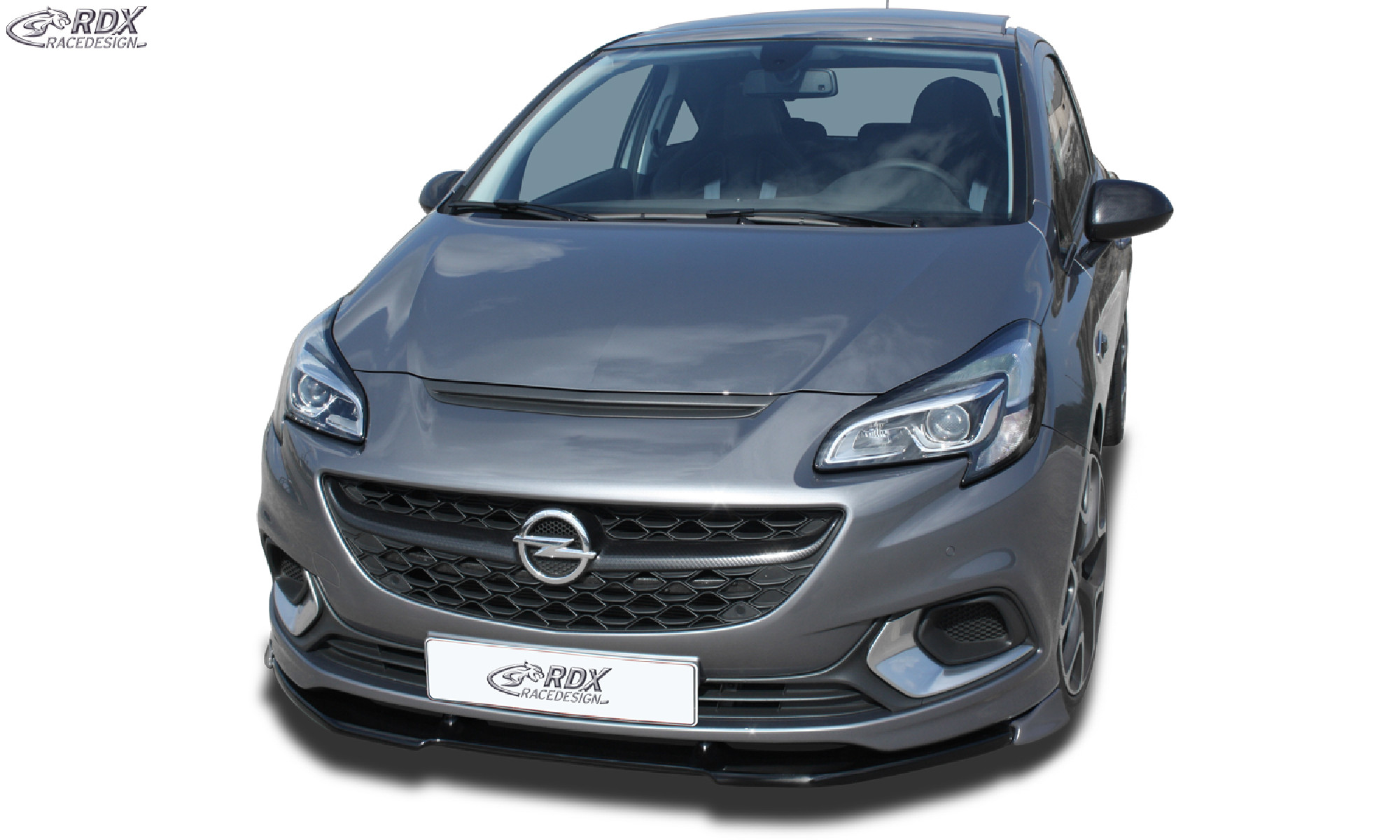 Frontspoiler geeignet für OPEL Corsa E OPC 2015+ Frontlippe Front Ansatz Vorne Spoilerlippe