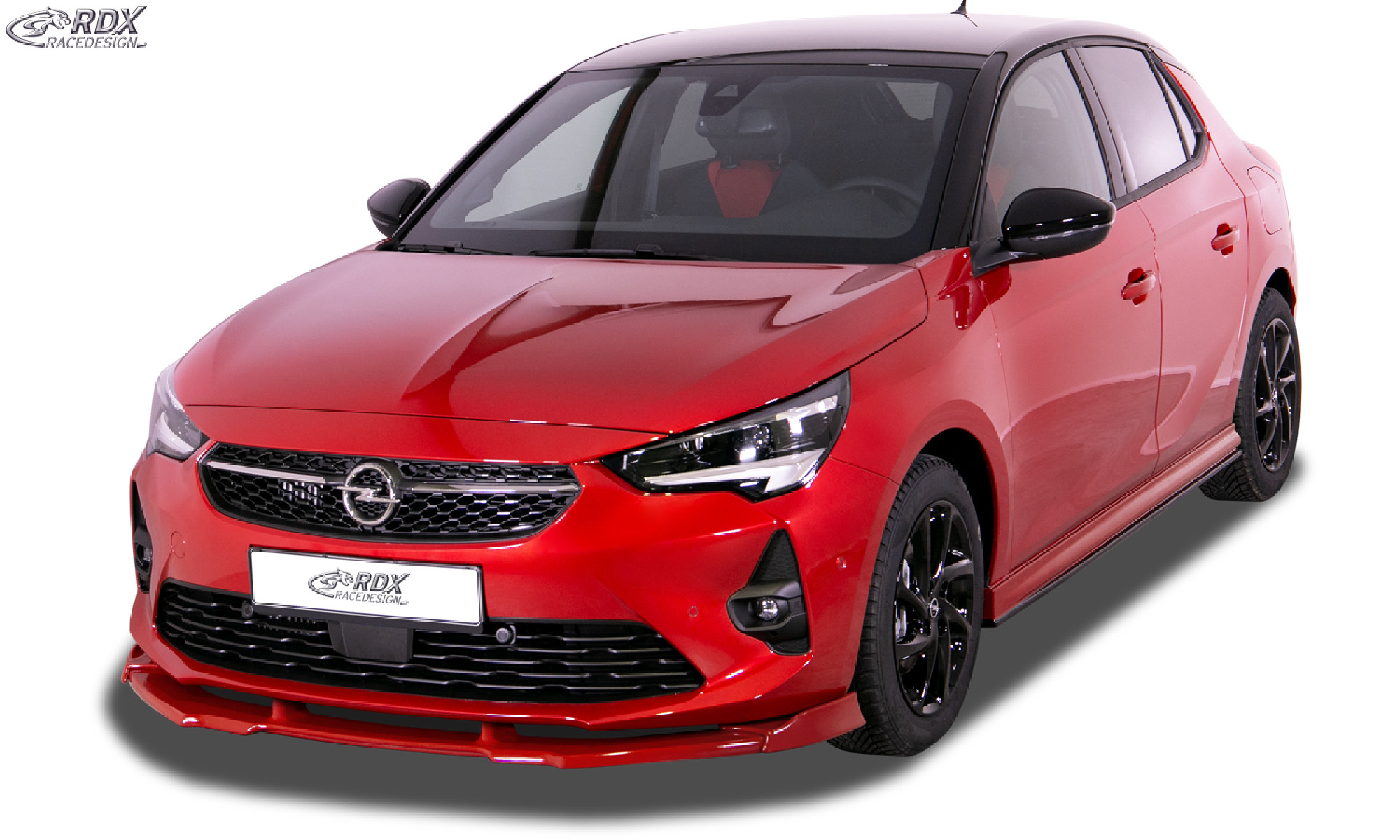 Frontspoiler geeignet für OPEL Corsa F 2019-2023 Frontlippe Front Ansatz Vorne Spoilerlippe