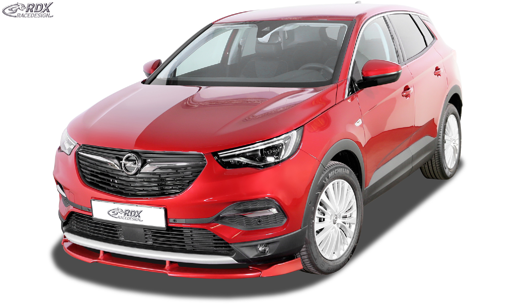 Frontspoiler geeignet für OPEL Grandland X Frontlippe Front Ansatz Vorne Spoilerlippe