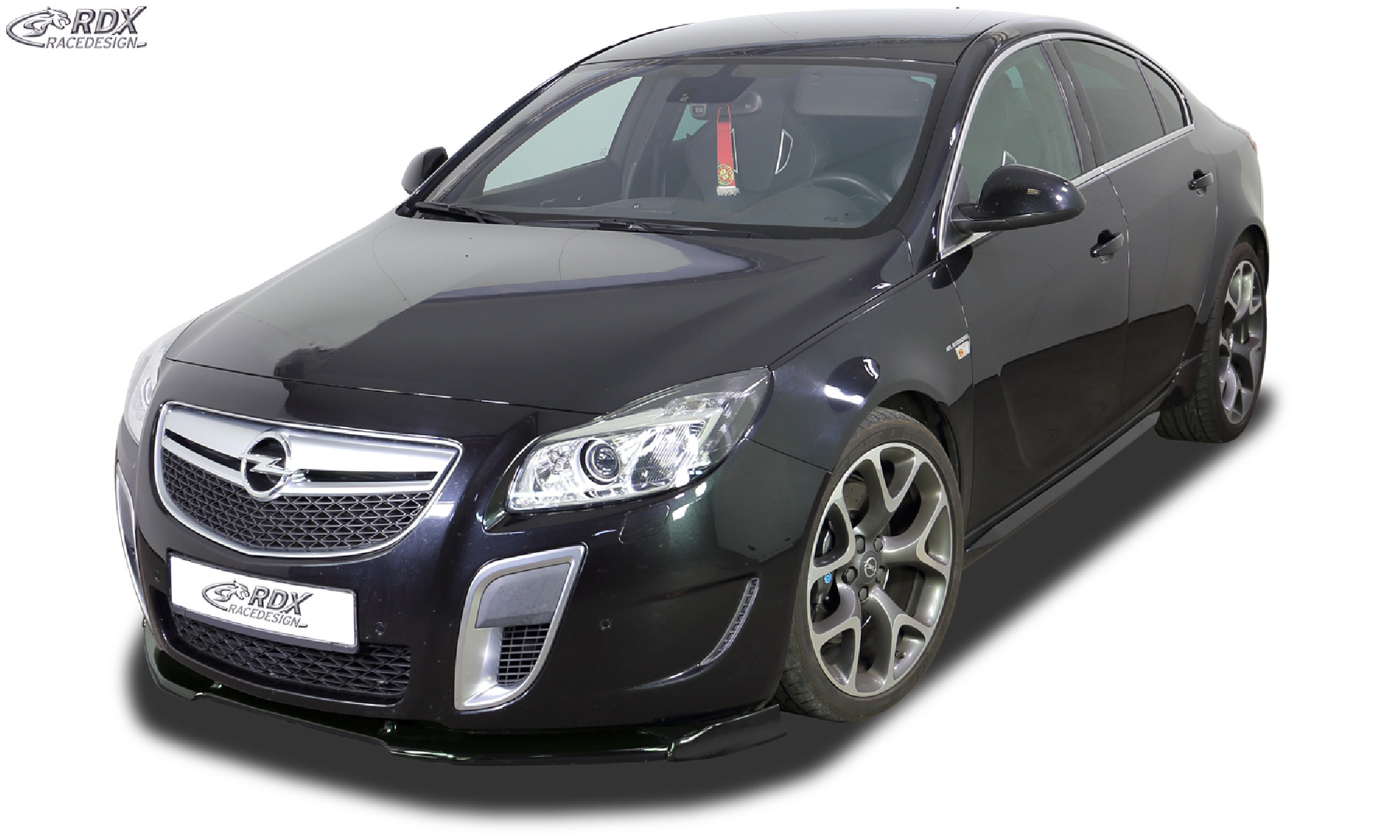 Frontspoiler geeignet für OPEL Insignia OPC (-2013) (Passend an OPC bzw. Fahrzeuge mit OPC Frontstoßstange) Frontlippe Front Ansatz Vorne Spoilerlippe
