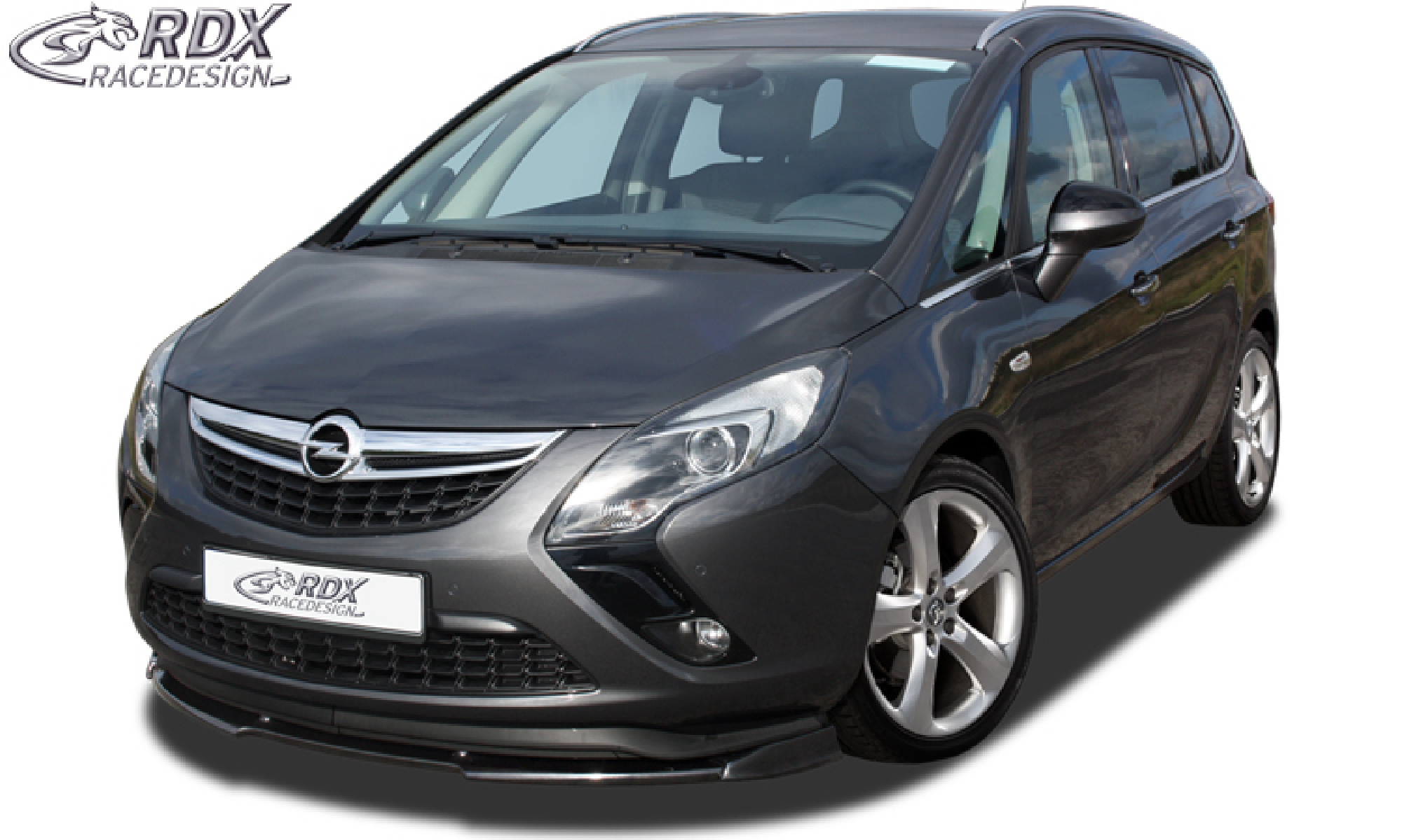 Frontspoiler geeignet für OPEL Zafira Tourer (C/P12) 2011+ Frontlippe Front Ansatz Vorne Spoilerlippe
