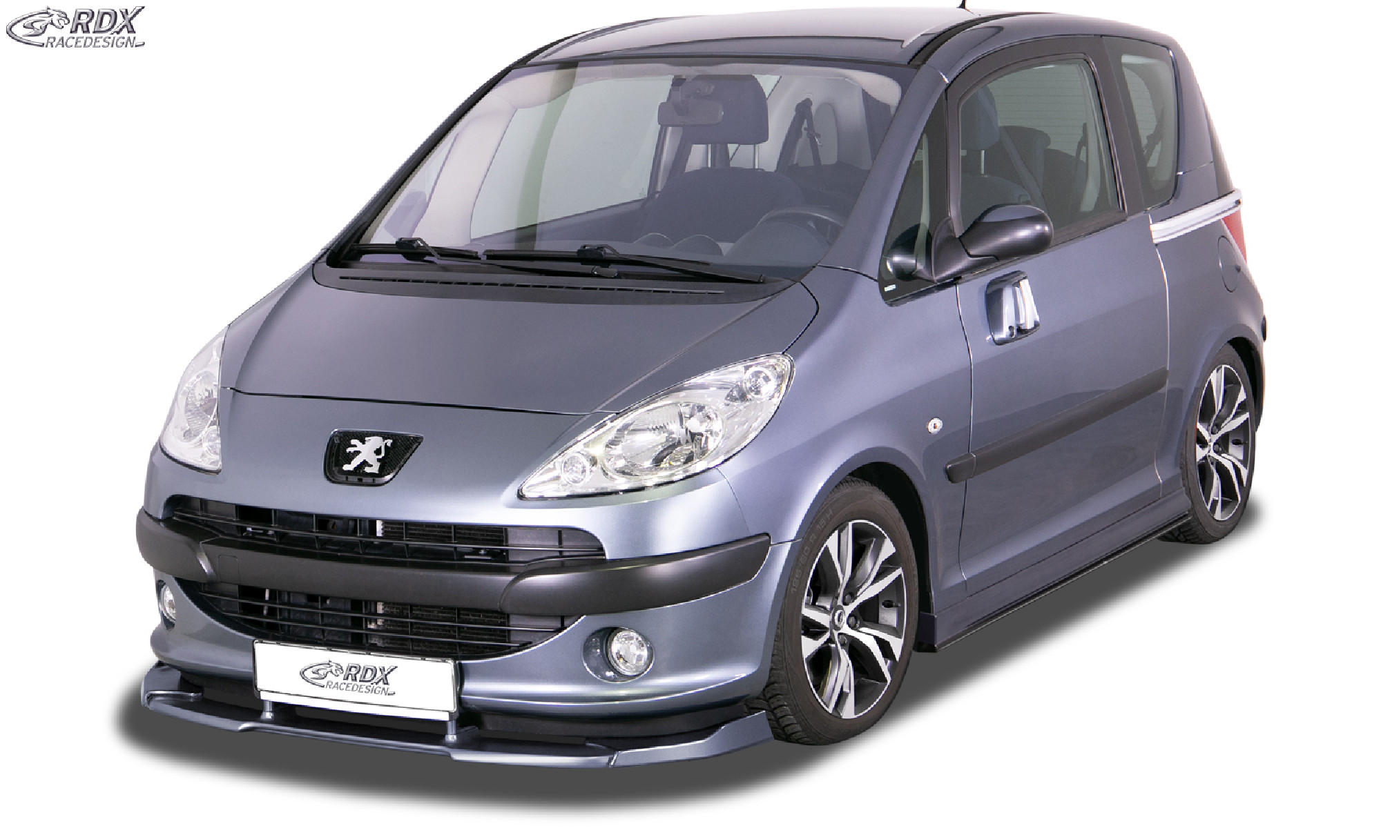Frontspoiler geeignet für PEUGEOT 1007 Frontlippe Front Ansatz Vorne Spoilerlippe
