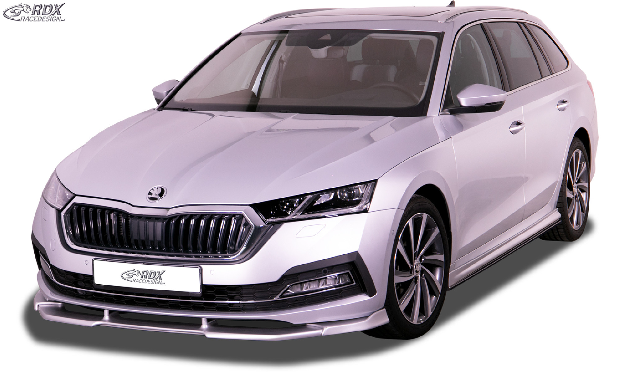 Frontspoiler  für SKODA Octavia 4 / IV (NX) Frontlippe Front Ansatz Vorne Spoilerlippe 
