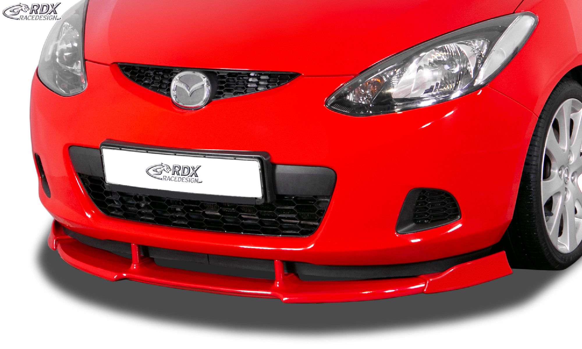 Frontspoiler  für MAZDA 2 (DE) 2007-2010 Frontlippe Front Ansatz Vorne Spoilerlippe 