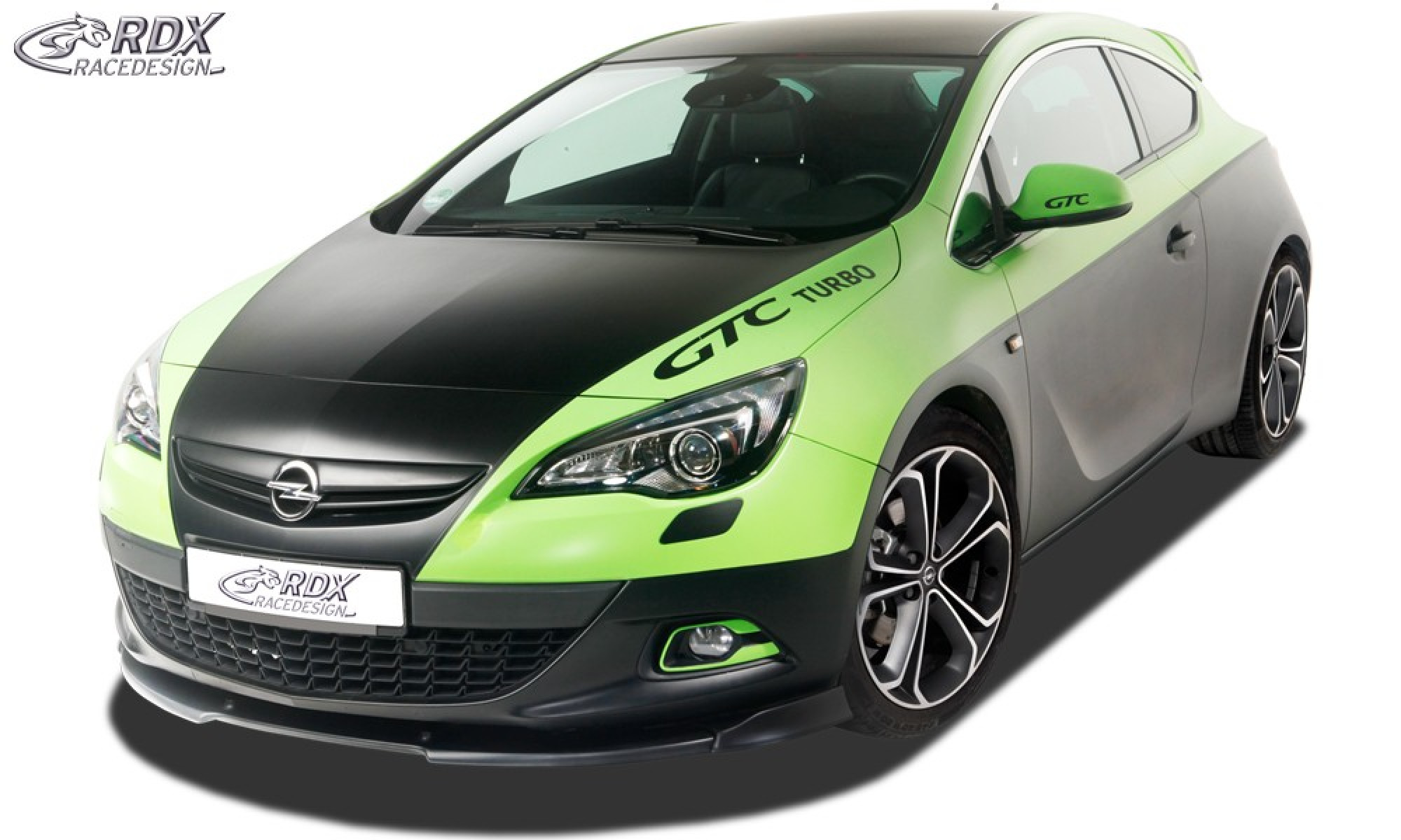 Frontspoiler  für OPEL Astra J GTC Frontlippe Front Ansatz Vorne Spoilerlippe