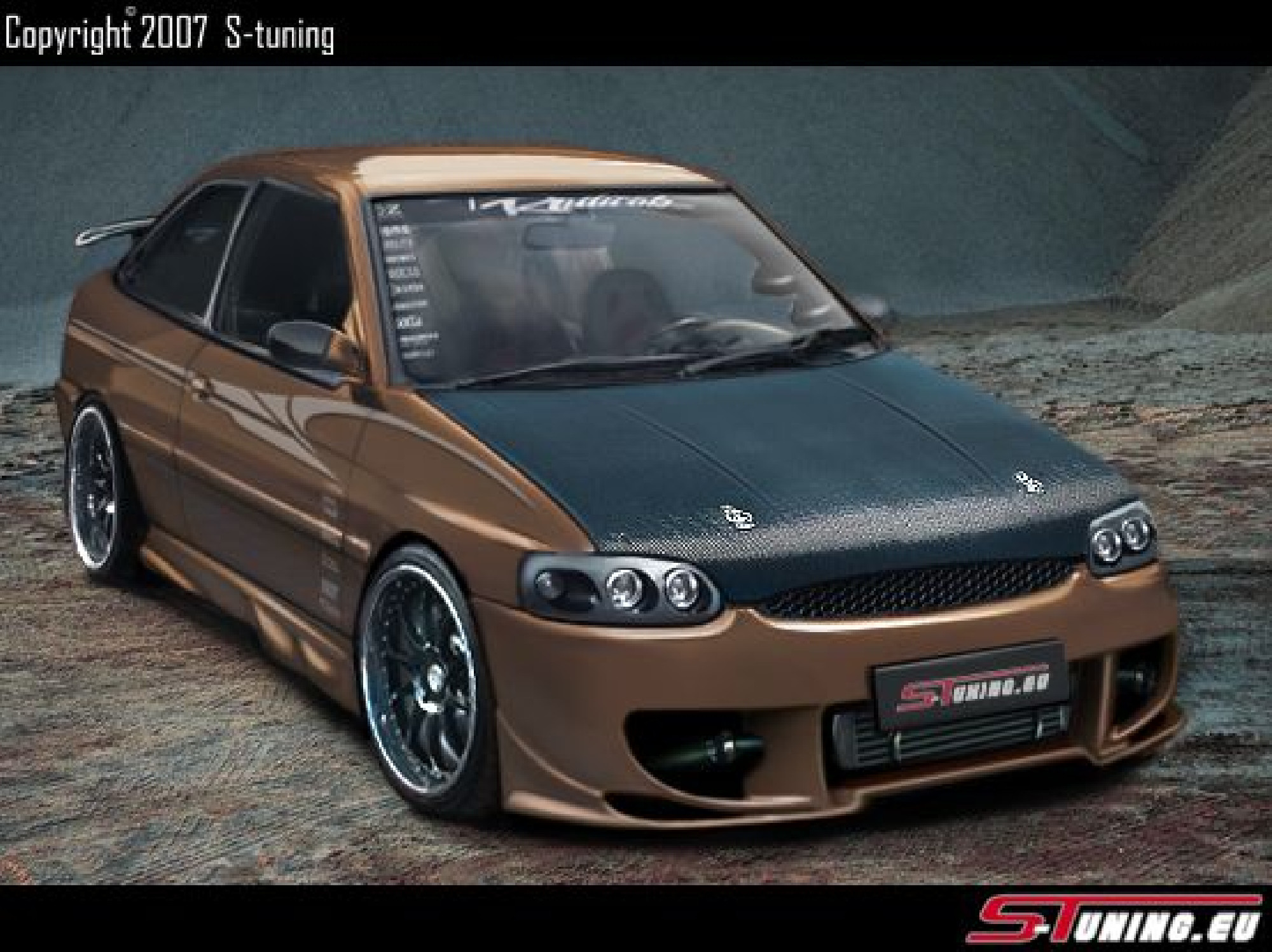 Frontstoßstange Ford Escort 1995-2000 V1