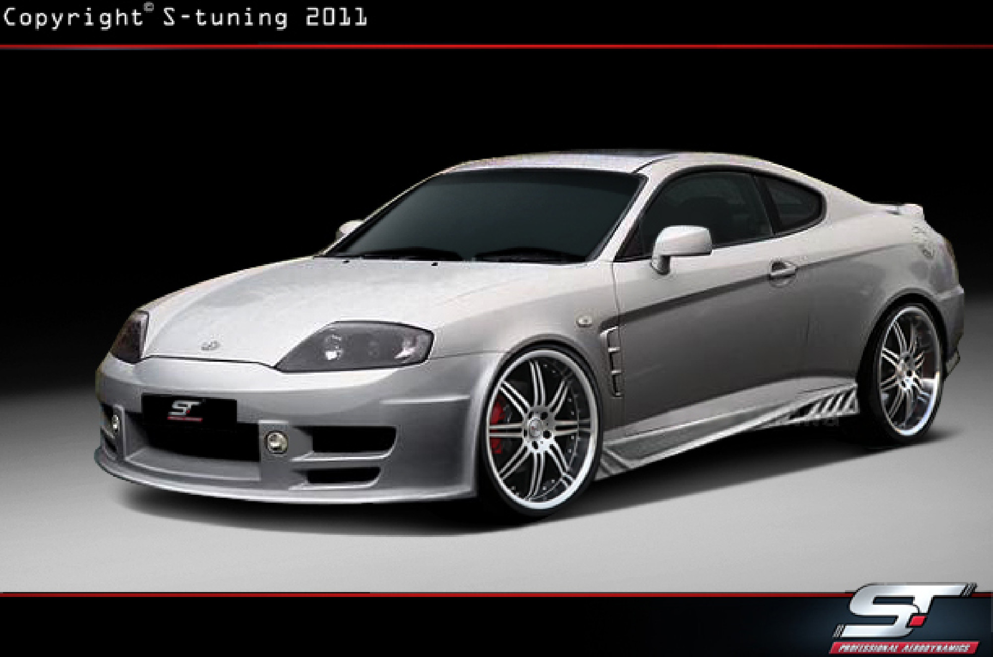 Frontstoßstange Hyundai Coupe 05-07