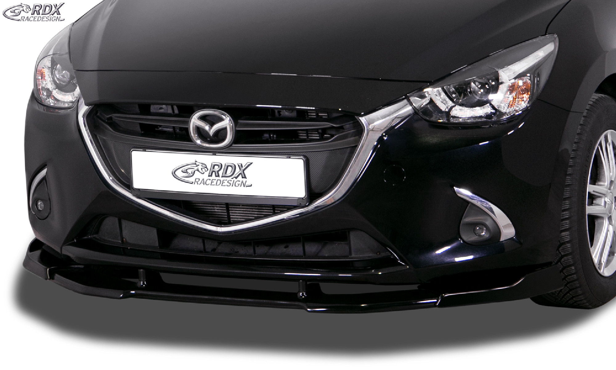 Frontspoiler  für MAZDA 2 (DJ) 2014-2020 Frontlippe Front Ansatz Vorne Spoilerlippe 