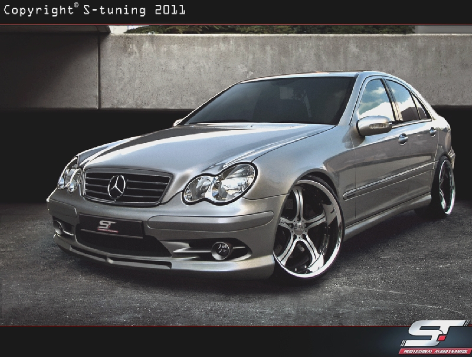 Frontstoßstange Mercedes C-Klasse W203
