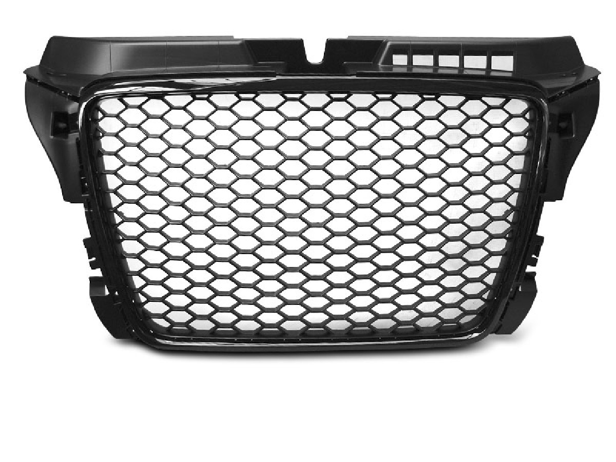 GRILLE SPORT GLOSSY BLACK fits AUDI A3 08-12 GRILLE SPORT GLOSSY BLACK fits AUDI A3 08-12