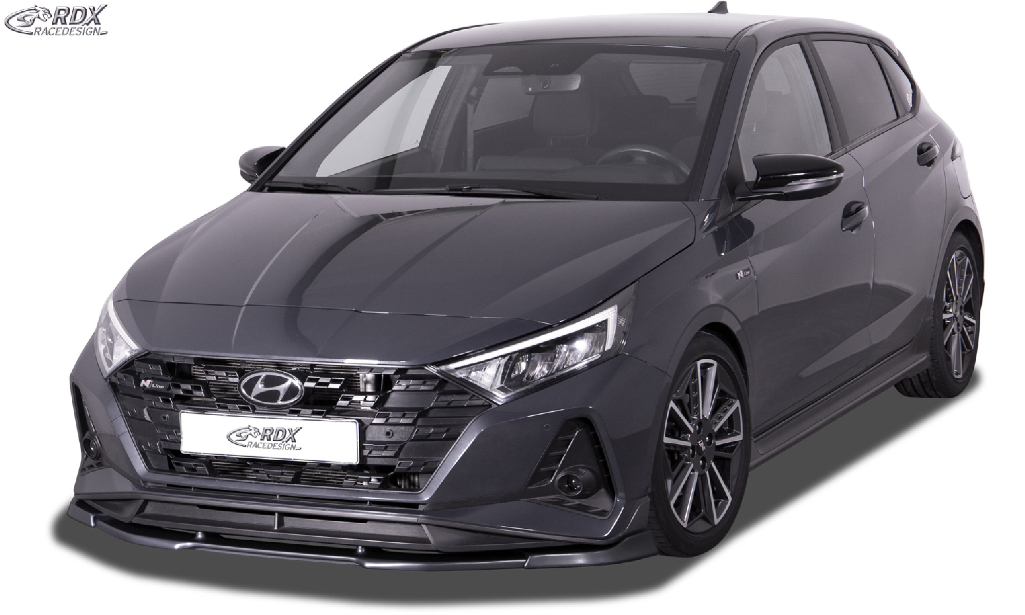 Frontspoiler VARIO-X für HYUNDAI i20 N-Line/N/N Perf. (BC3 / 2020+) Frontlippe Front Ansatz Vorne Spoilerlippe