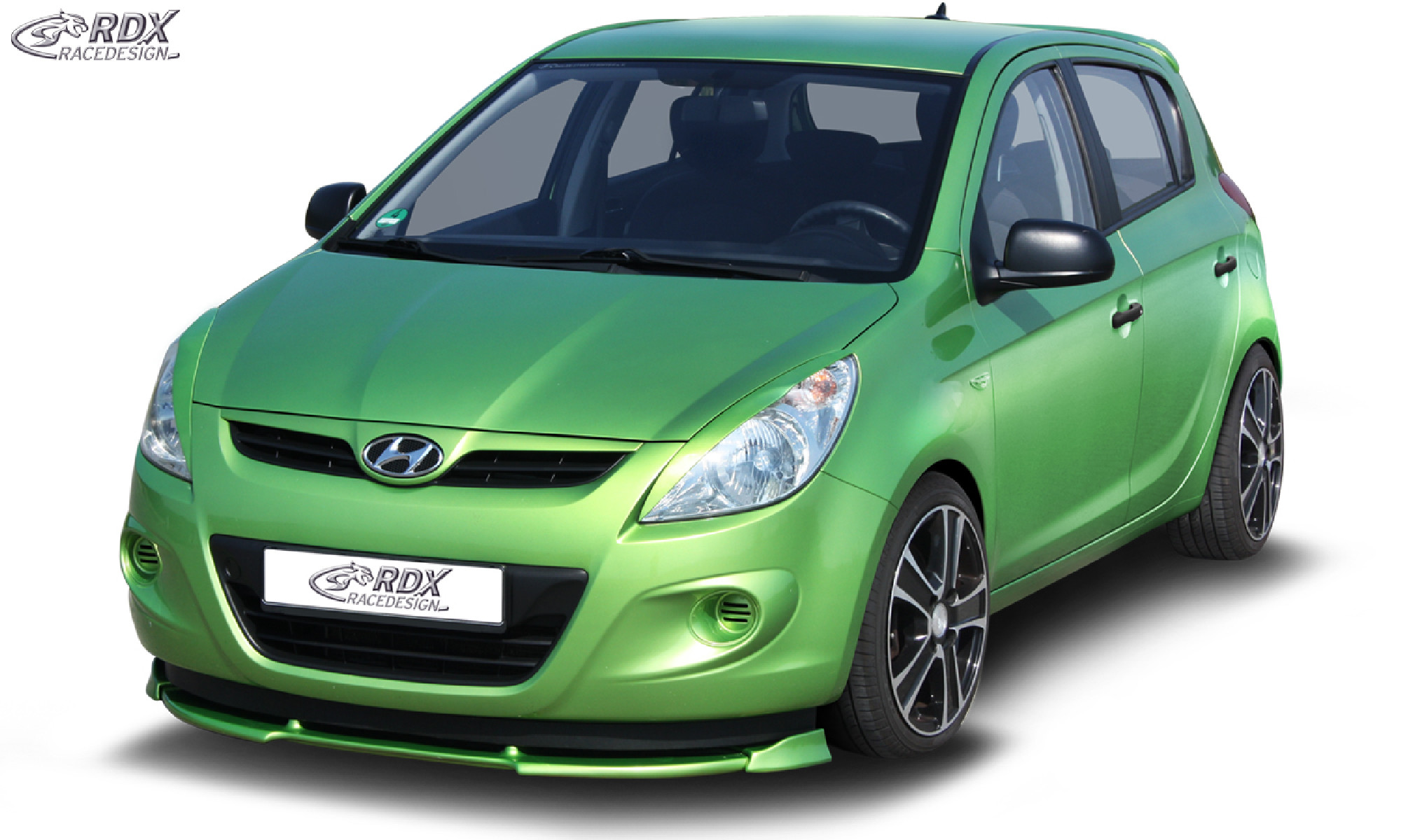Frontspoiler VARIO-X für HYUNDAI i20 (PB / PBT / 2008+) Frontlippe Front Ansatz Vorne Spoilerlippe
