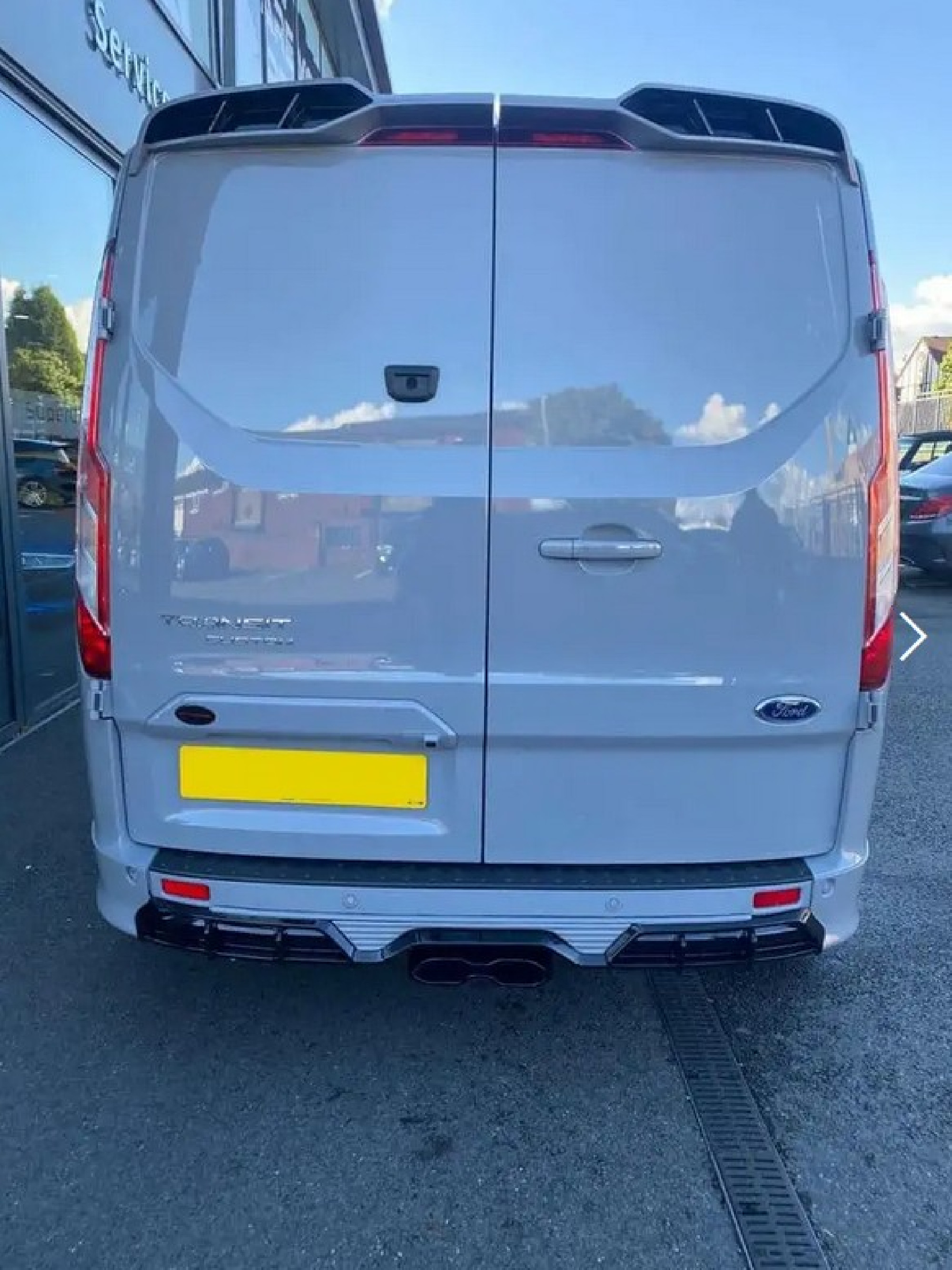 Heckansatz Ford Transit Custom 12-17 V3