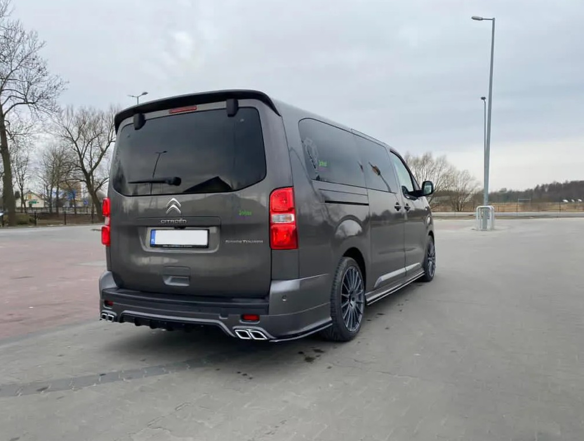 Heckansatz Citroen Spacetourer + Jumpy 16+ langer Radstand