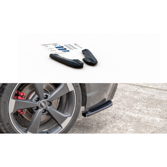Heck Ansatz Flaps Diffusor V.2 für Audi RS3 8V Sportback schwarz matt Heck Ansatz Flaps Diffusor V.2 für Audi RS3 8V Sportback schwarz matt