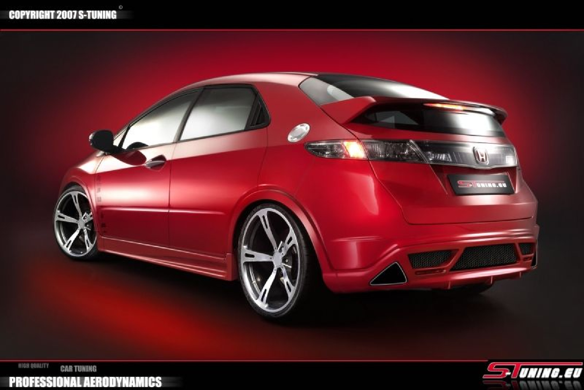 HONDA CIVIC 2006 Heckansatz