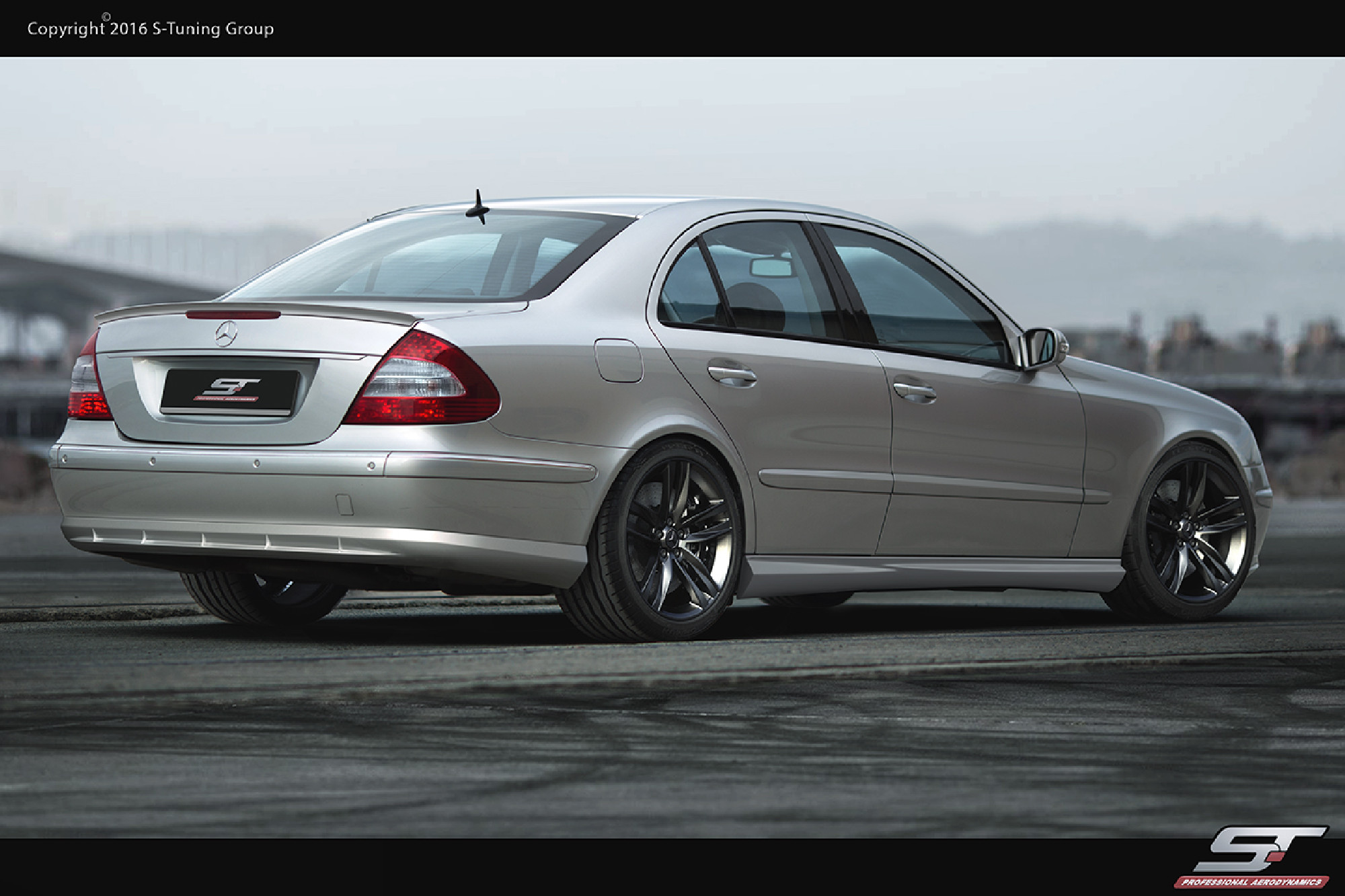 Heckansatz Mercedes E Klasse W211