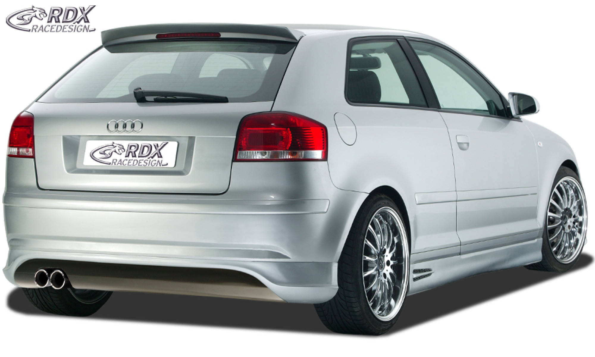 Heckansatz für AUDI A3 8P Heckschürze Heck Heckansatz für AUDI A3 8P Heckschürze Heck