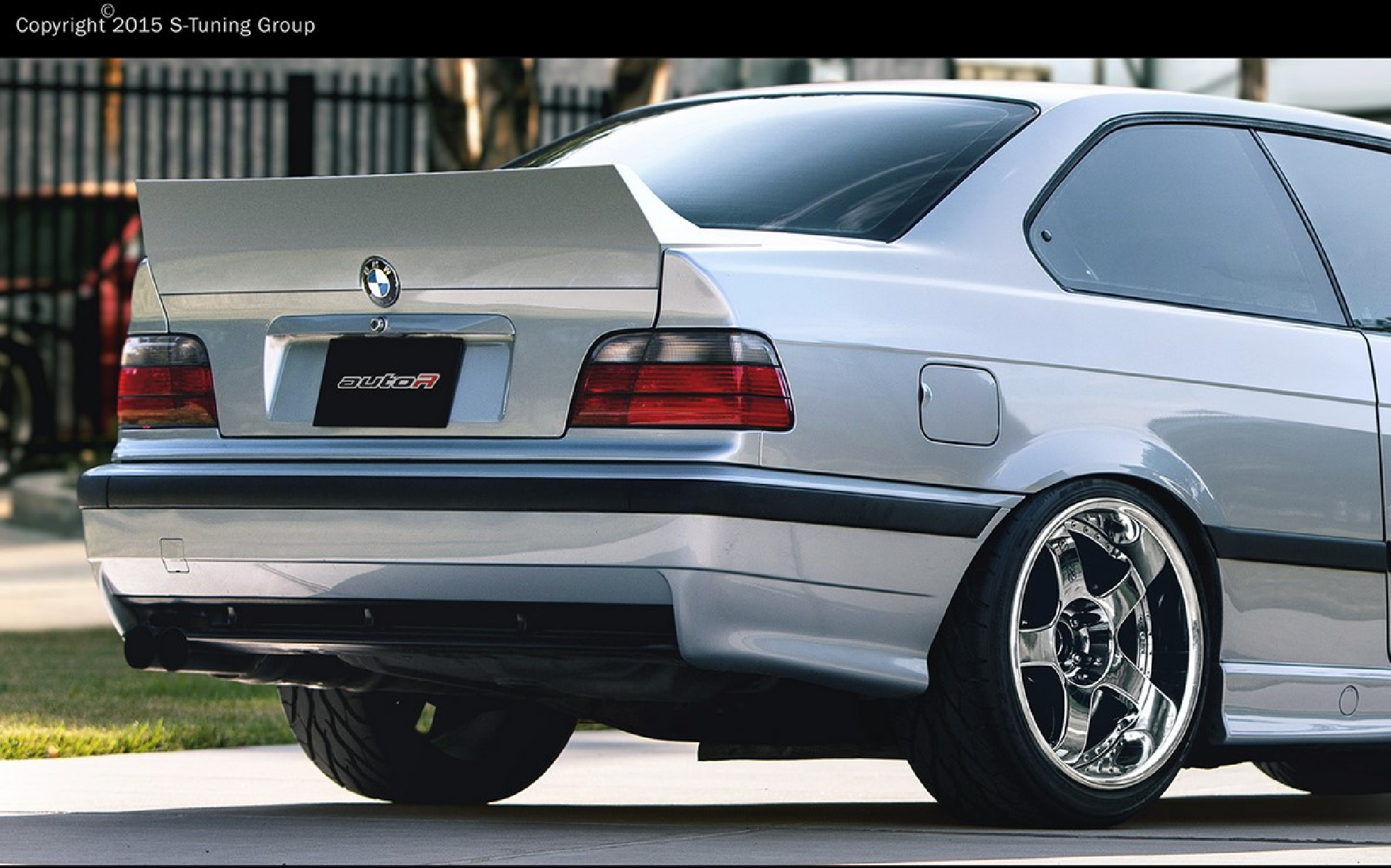 Kofferraumspoiler Ducktail BMW E36 Limo, Coupe