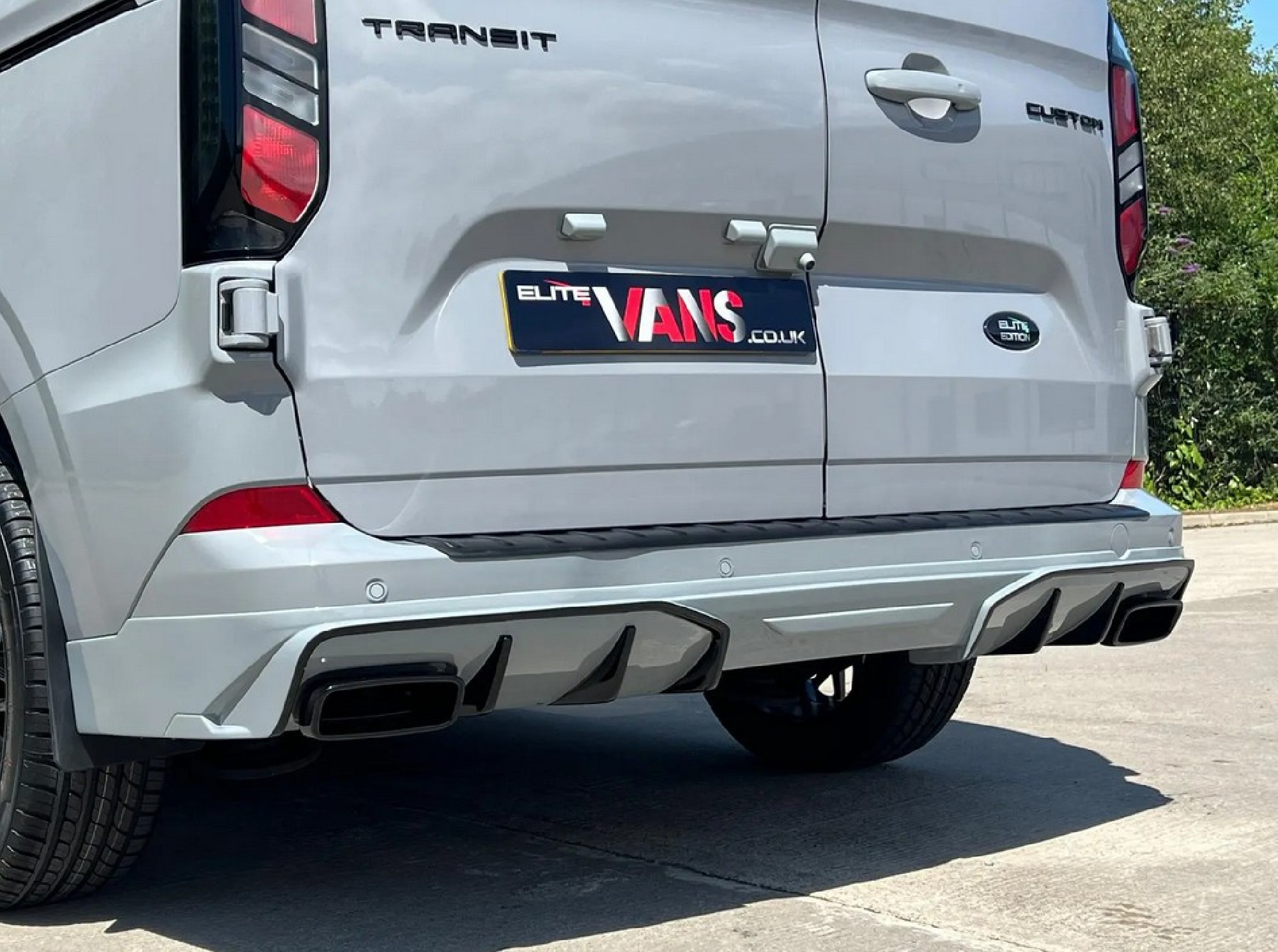 Ford Transit Custom Heckansatz XR12 Alternative ab 24+