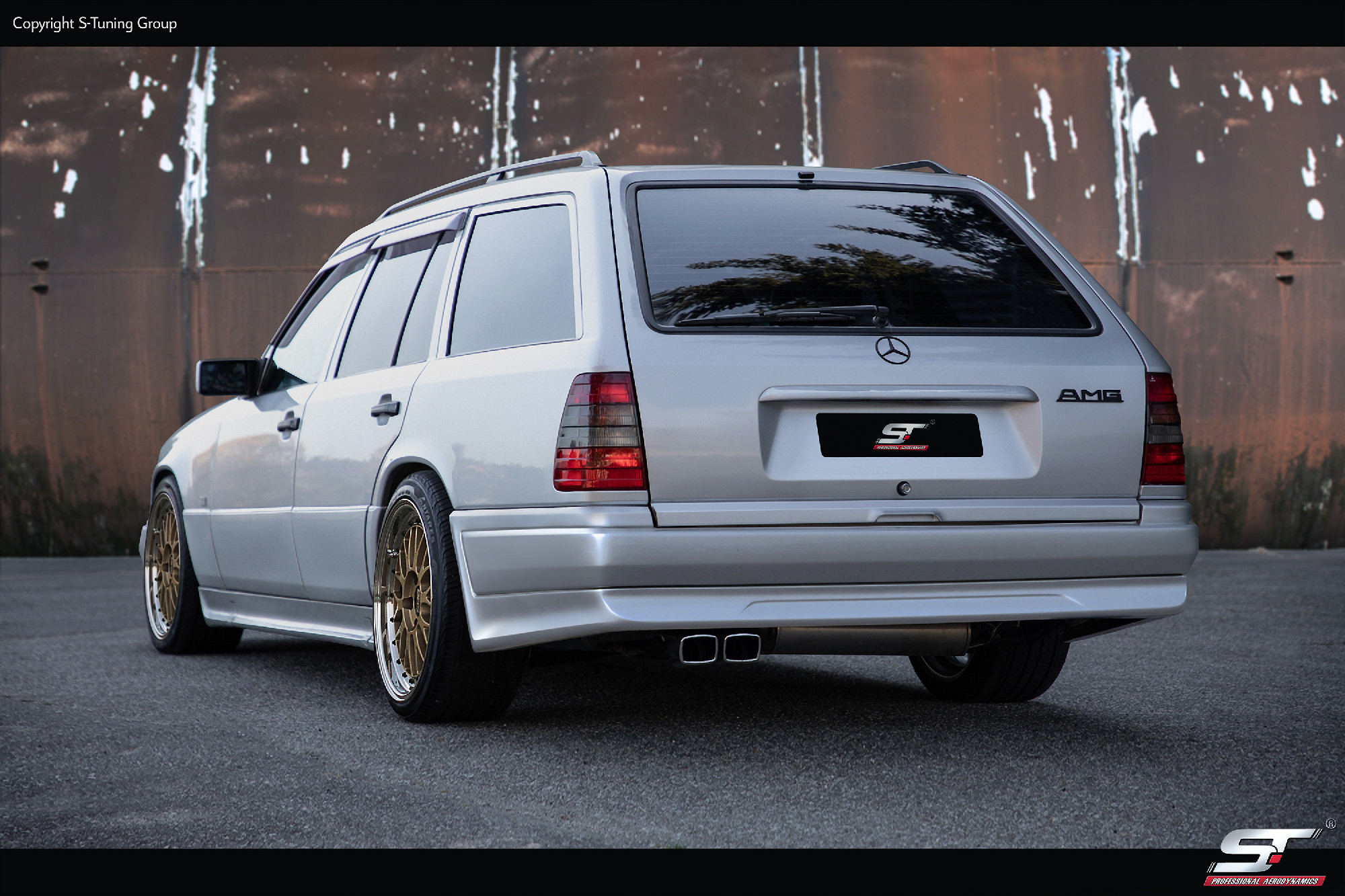 Heckstoßstange Mercedes E Klasse W124 Kombi