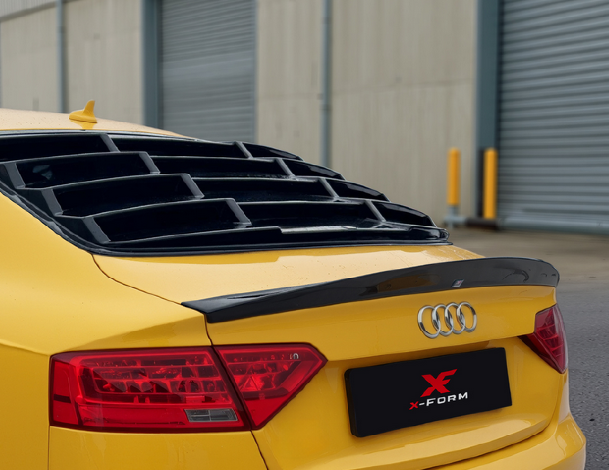 Heckspoiler Spoiler aus ABS plastik passend für Audi A5 Sportback 8T Facelift