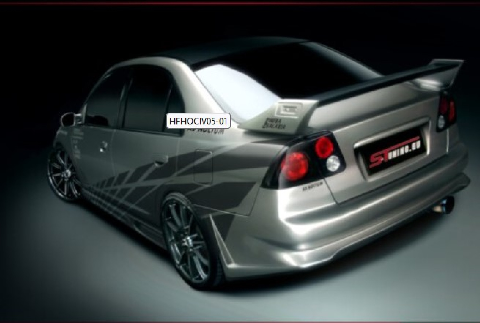 REAR SPOILER HONDA CIVIC Limousine