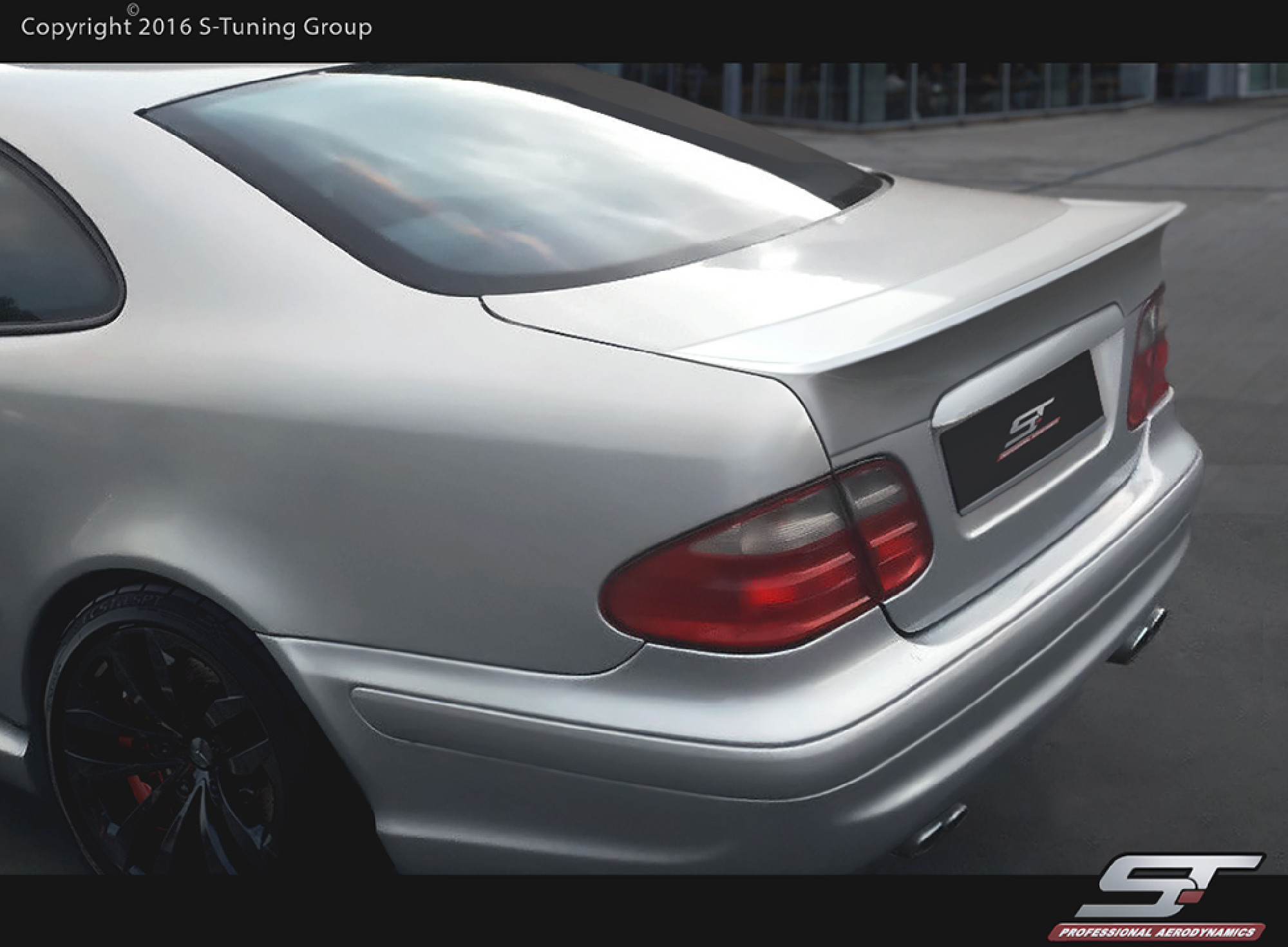 Kofferraumspoiler Mercedes CLK 97-03