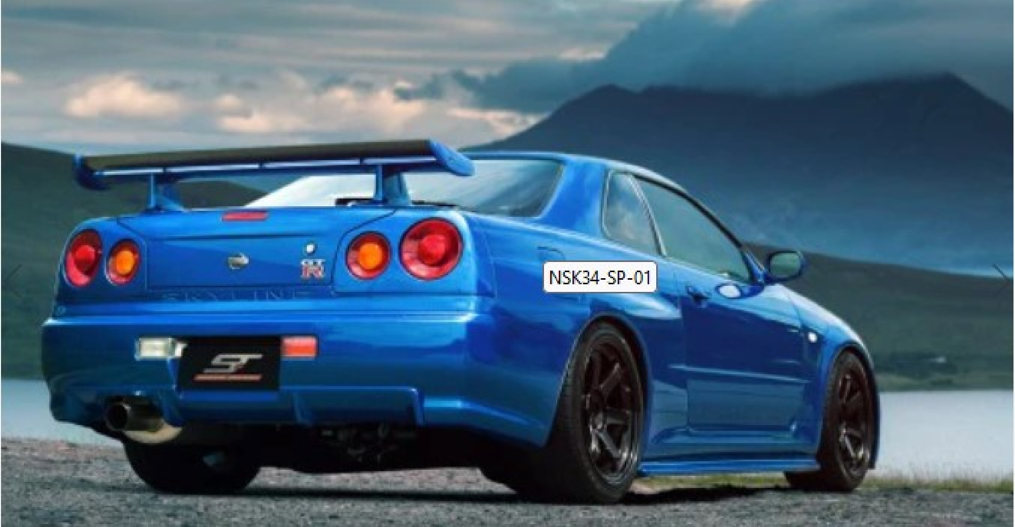 NISSAN SKYLINE R34 GTT Heckspoiler