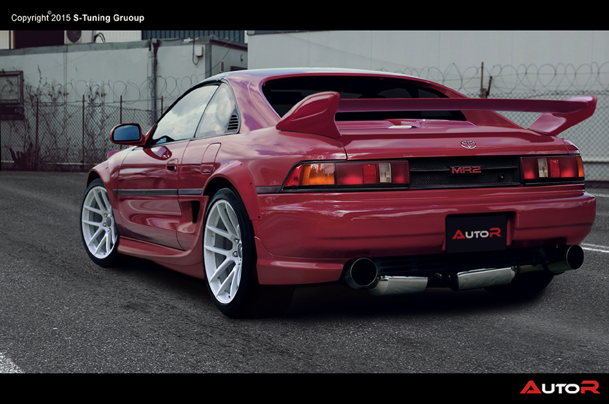 Heckspoiler Toyota MR2 