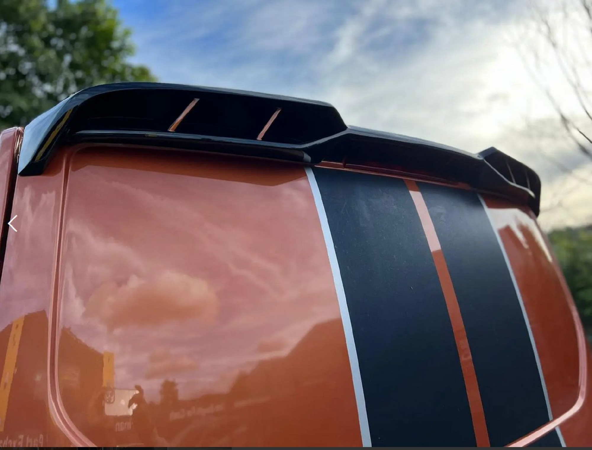 Dachspoiler Ford Transit Custom Modelle mit Heckklappe 18-23