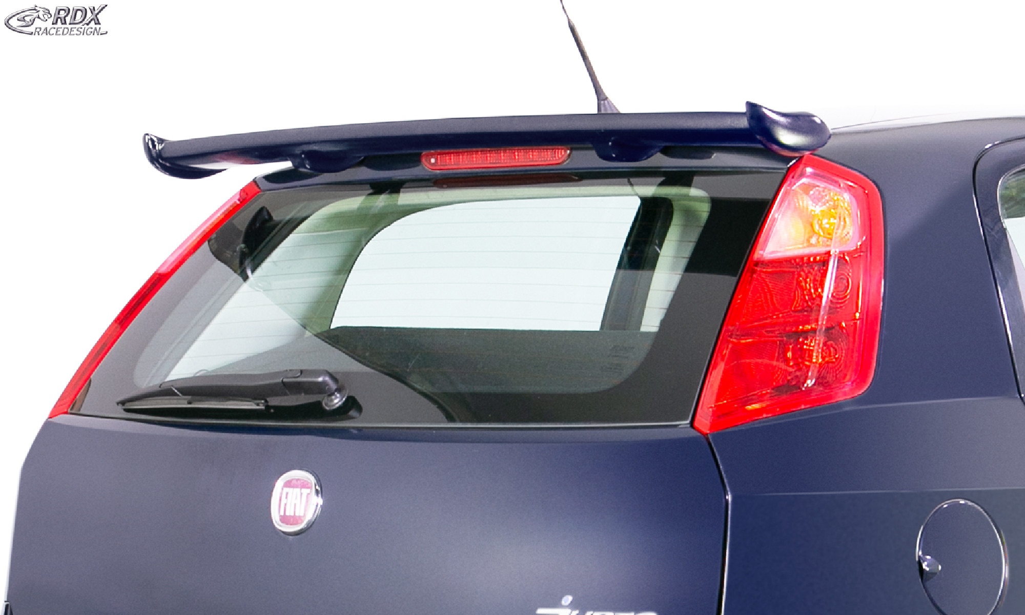 Heckspoiler für FIAT Punto (199, 2005-2018) Dachspoiler Heckflügel Dach Heck Spoiler Flügel