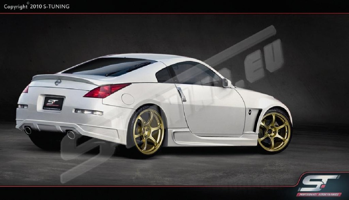 Heckspoiler Spoilerlippe Nissan 350Z Coupe 2003-2008