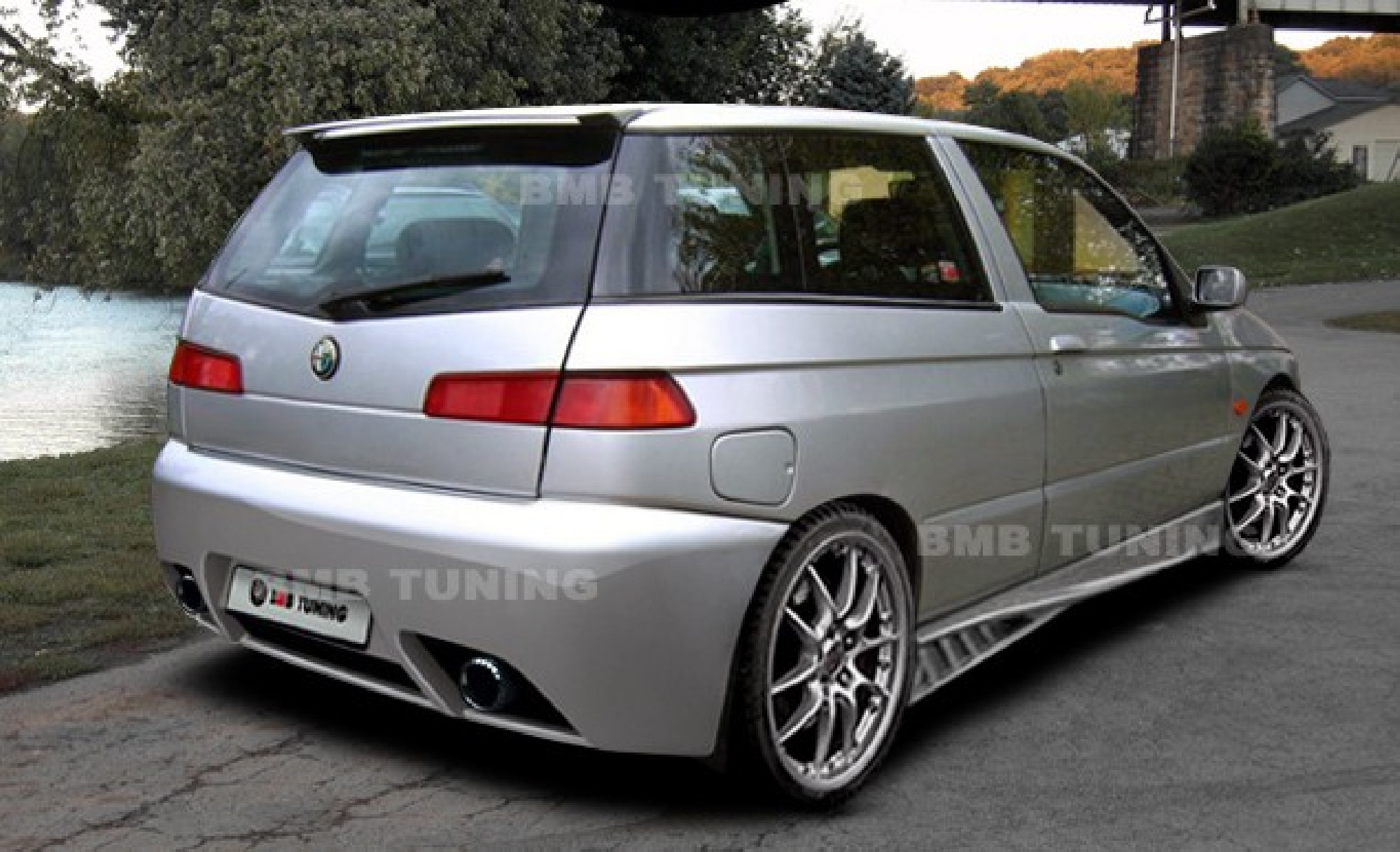  ALfa Romeo 145 Heckstoßstange (kein Original AlfaRomeo)