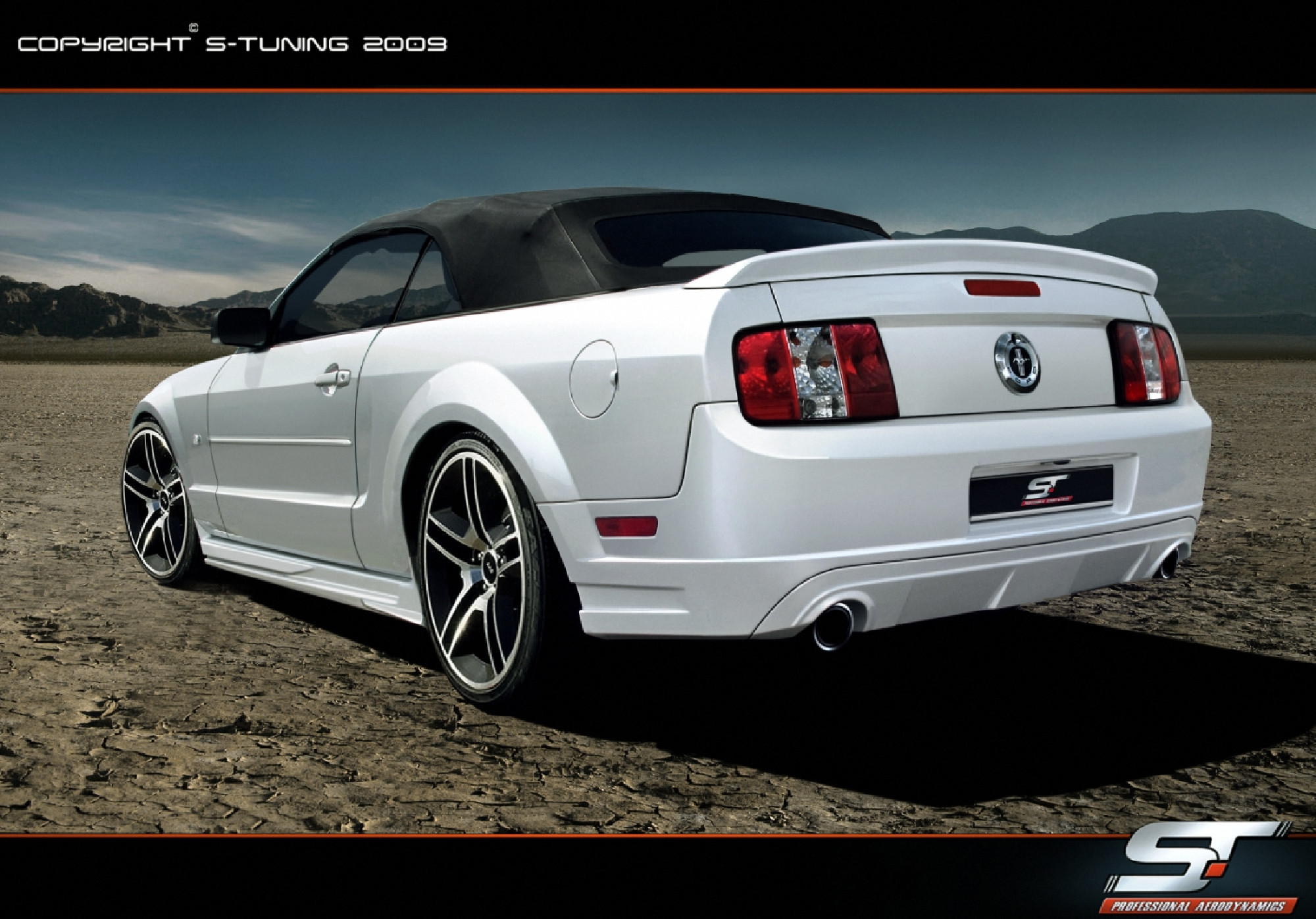 FORD MUSTANG REAR BUMPER Heckstoßstange (2004-2009)
