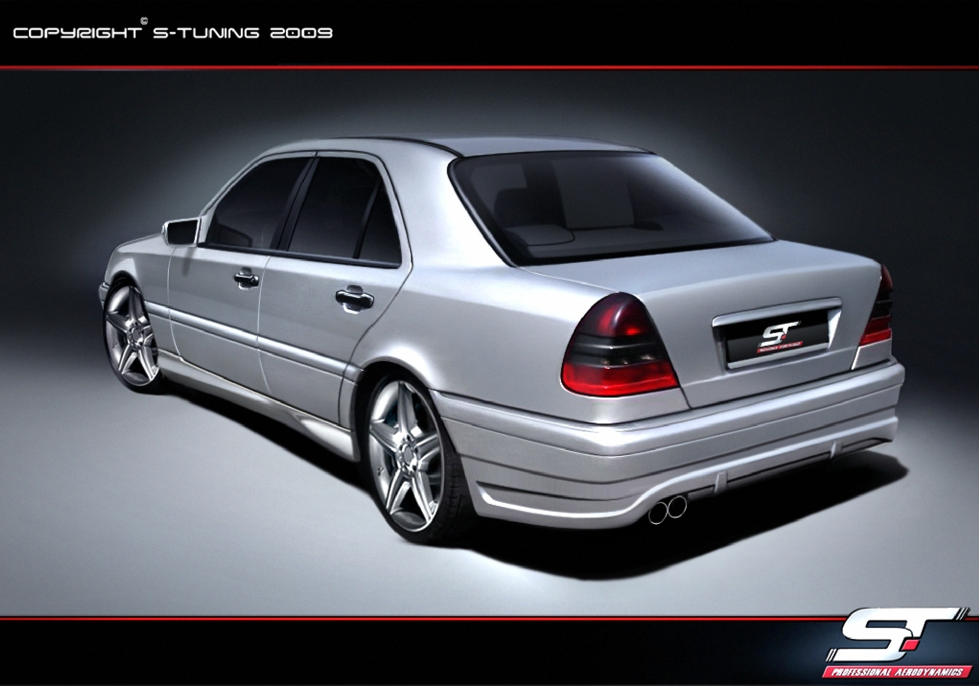 Heckstoßstange Mercedes C Klasse W202