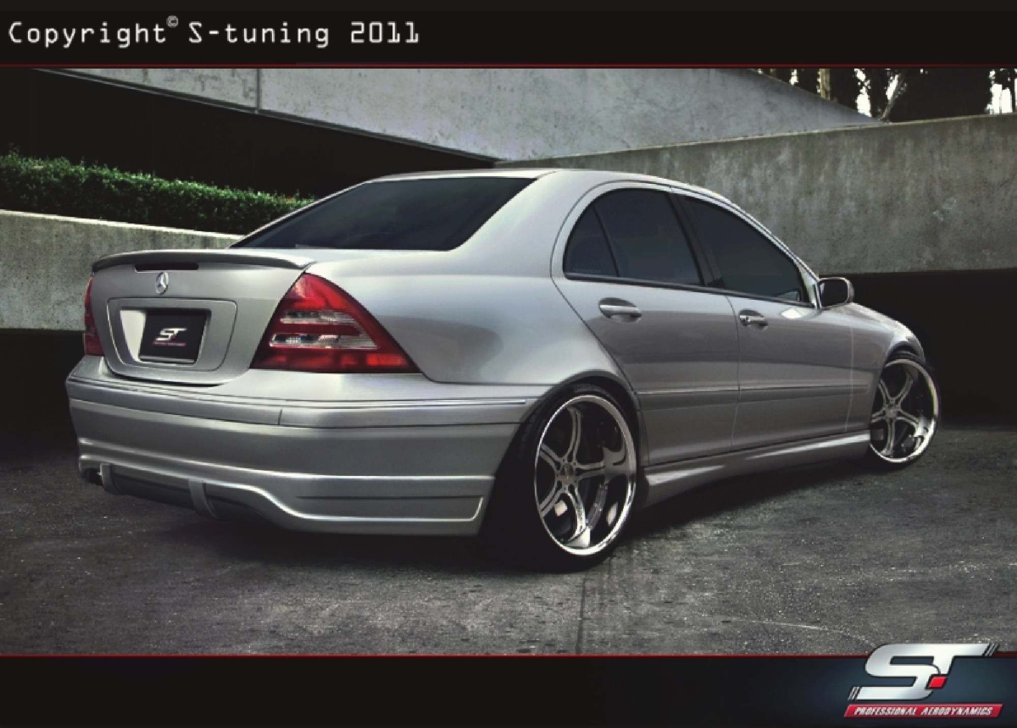 Heckstoßstange Mercedes C Klasse W203
