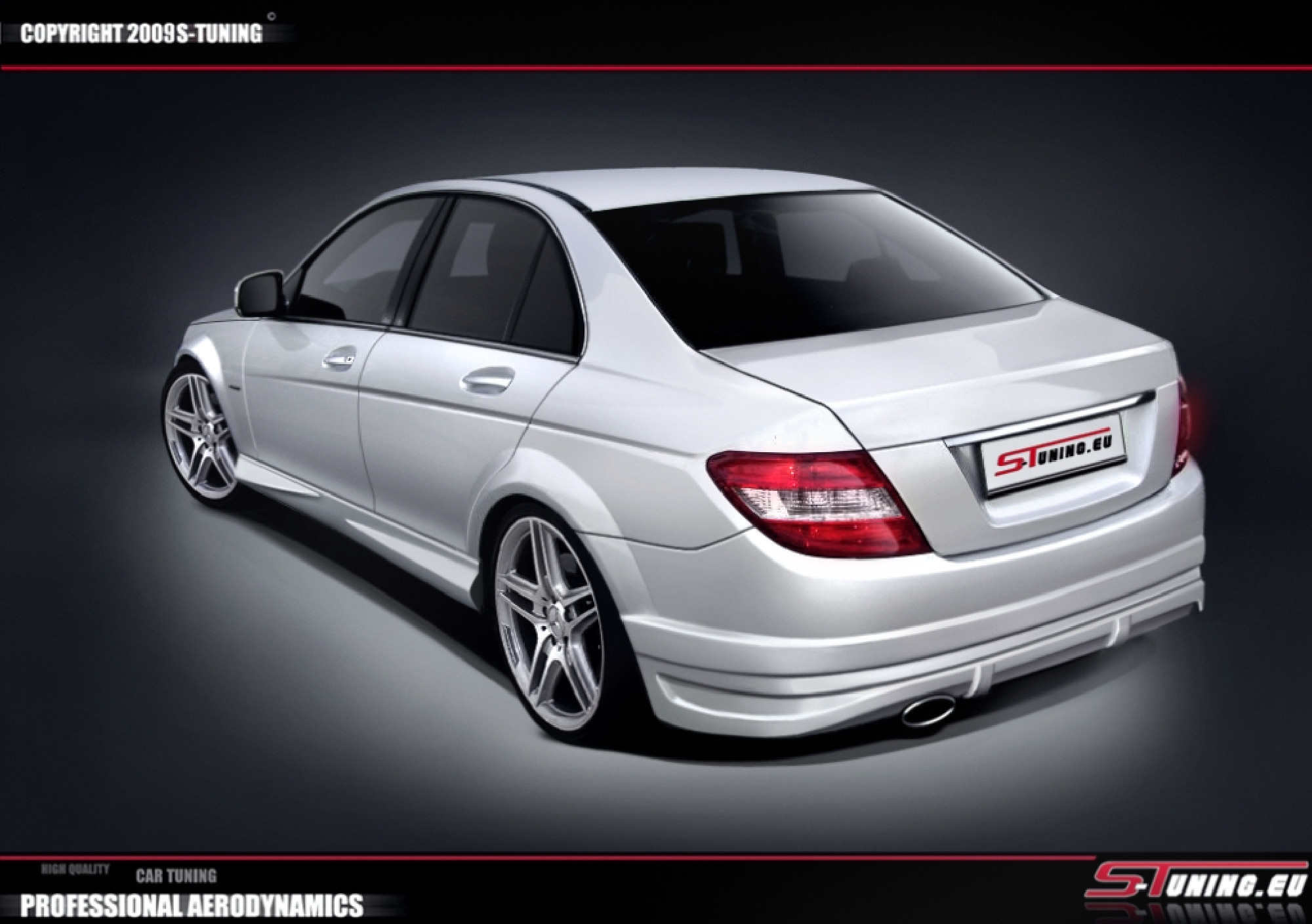 Heckstoßstange Mercedes C Klasse W204 Heckstoßstange Mercedes C Klasse W204