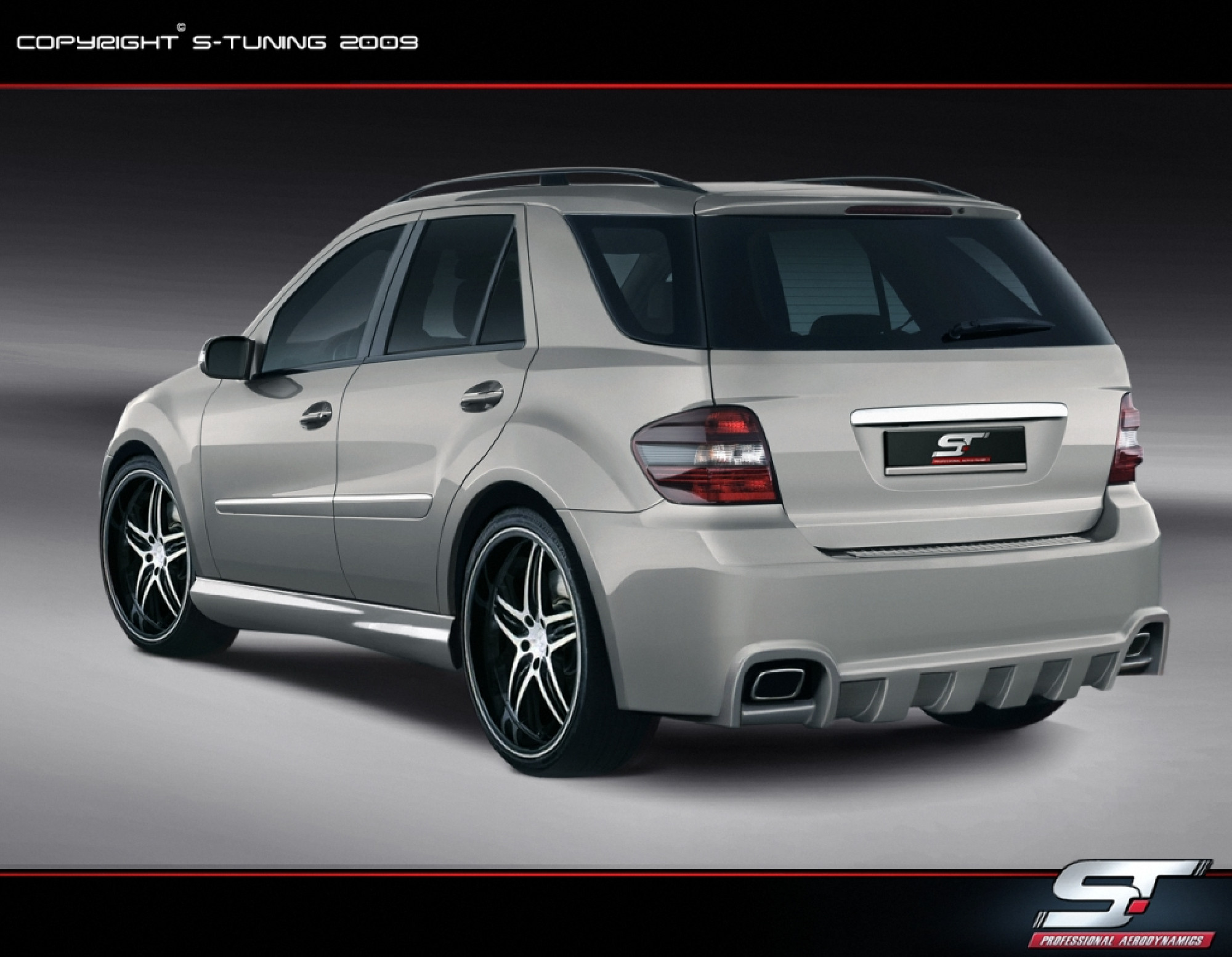 Heckstoßstange Mercedes ML W164