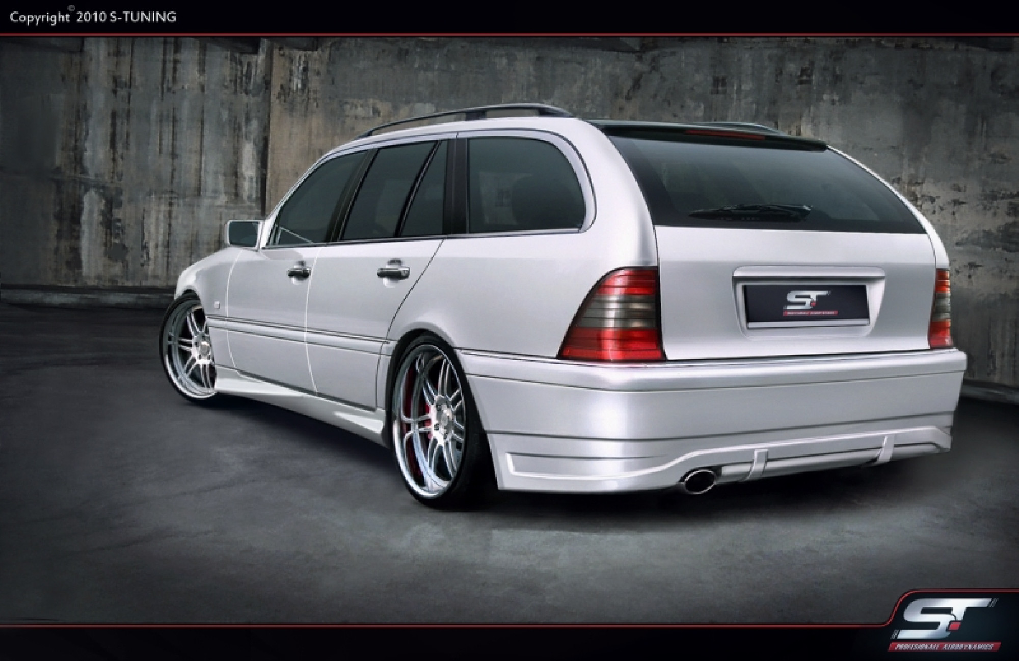 Heckstoßstange Mercedes C Klasse W202