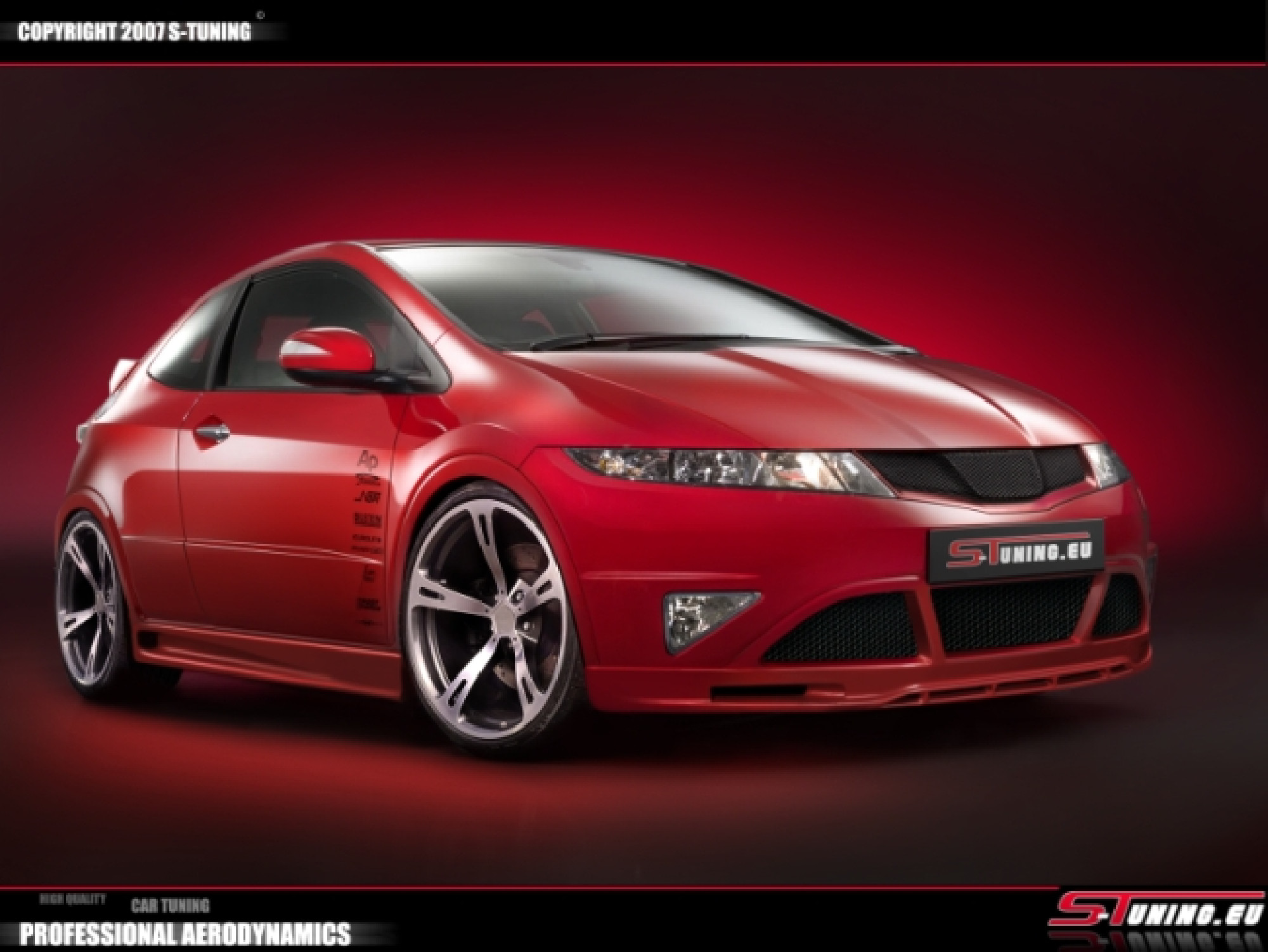 HONDA CIVIC 2006- Frontansatz