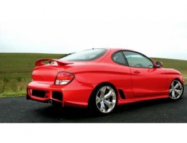 Hyundai Coupe XS Heckstossstange Hyundai Coupe XS Heckstossstange