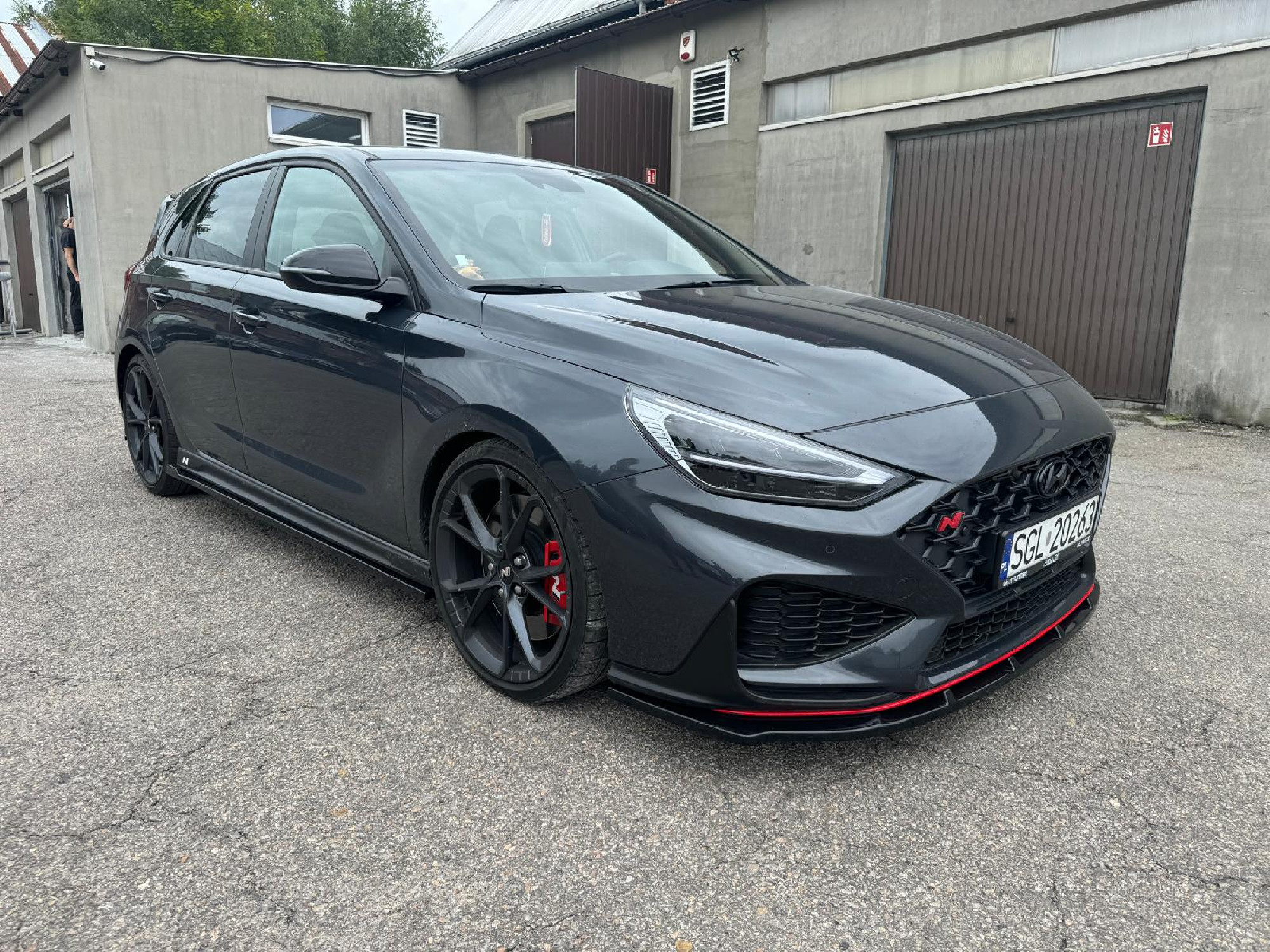 Hyundai I30N Hatchback Facelift MK3 Front Ansatz an 9/20