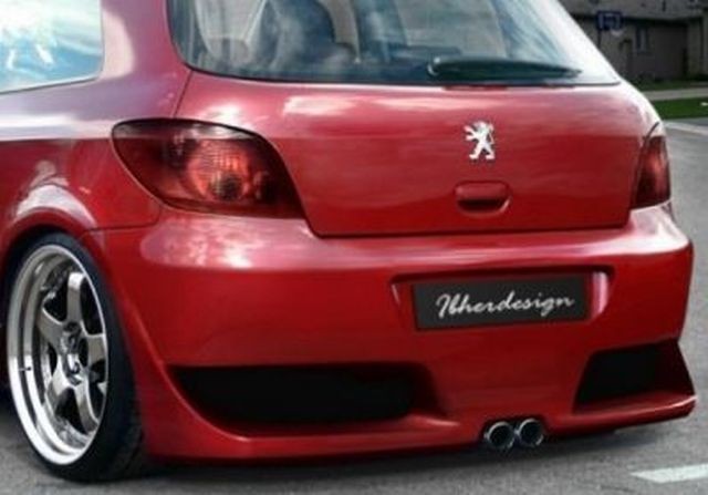 Heckstoßstange Peugeot 307 MK1 3/5T (2001-2005) SHUMAN