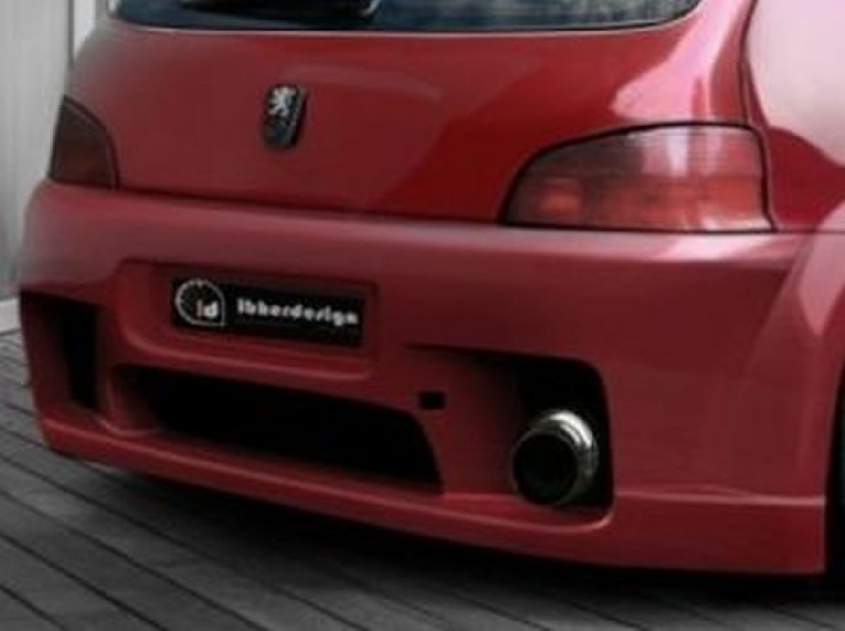 Heckstoßstange Peugeot 106 Phase II (96-03) WIZARD