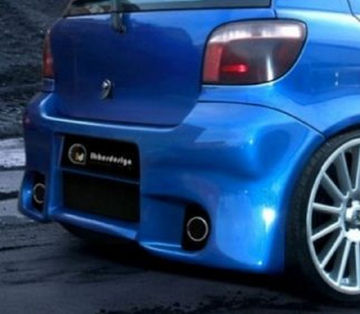 Heckstoßstange Toyota Yaris P1 (99-06) K-19