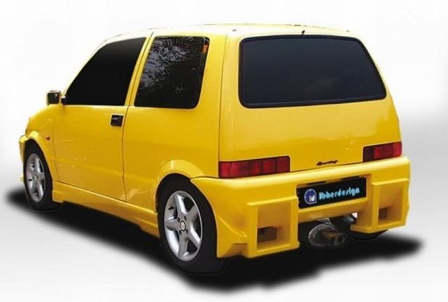 Heckstoßstange Fiat Cinquecento Bj. 93-98 SAVAGE