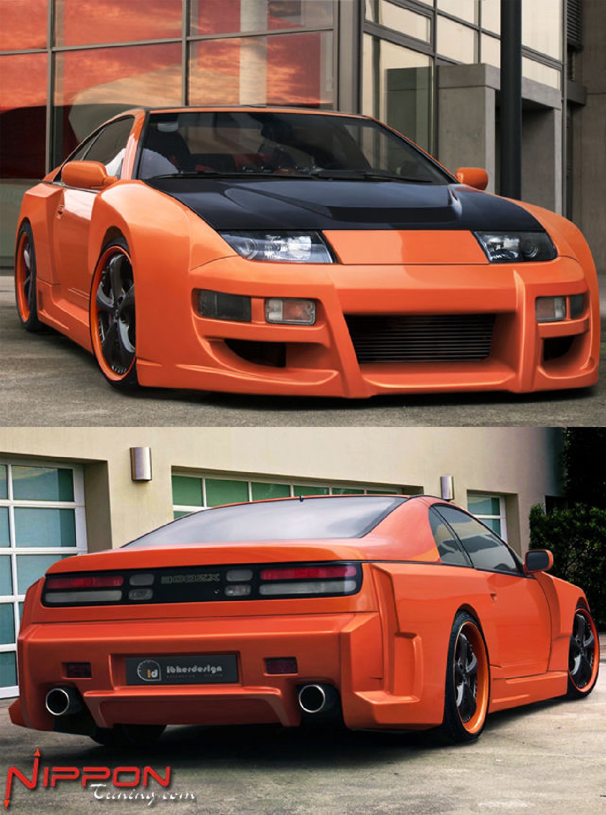 Breitbau Bodykit Nissan 300ZX Z32 Bj. 89-00 VAPOR WIDE