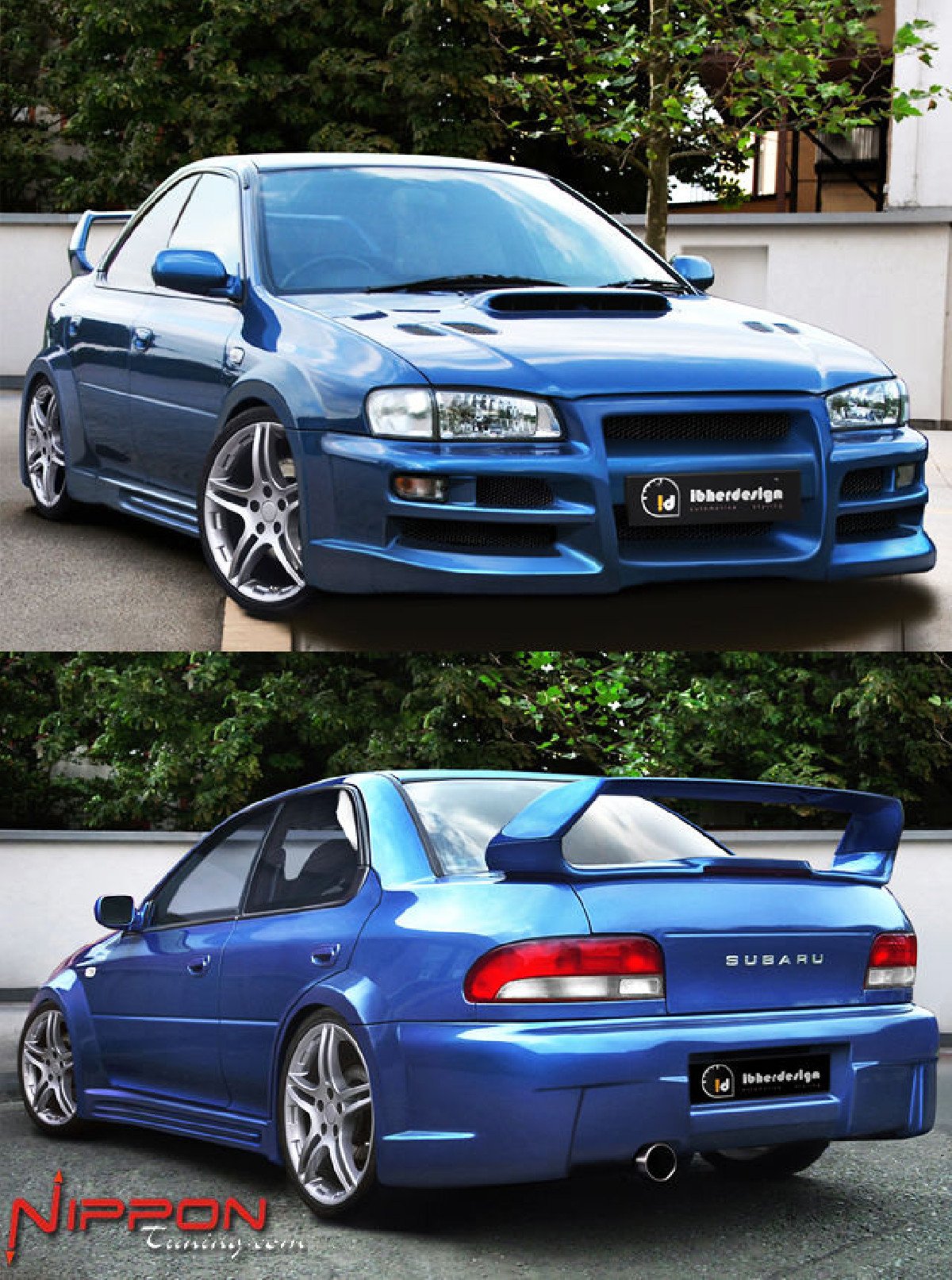 Breitbau Bodykit Subaru Impreza GC 4T Bj. 92-00 MAZTHER WIDE